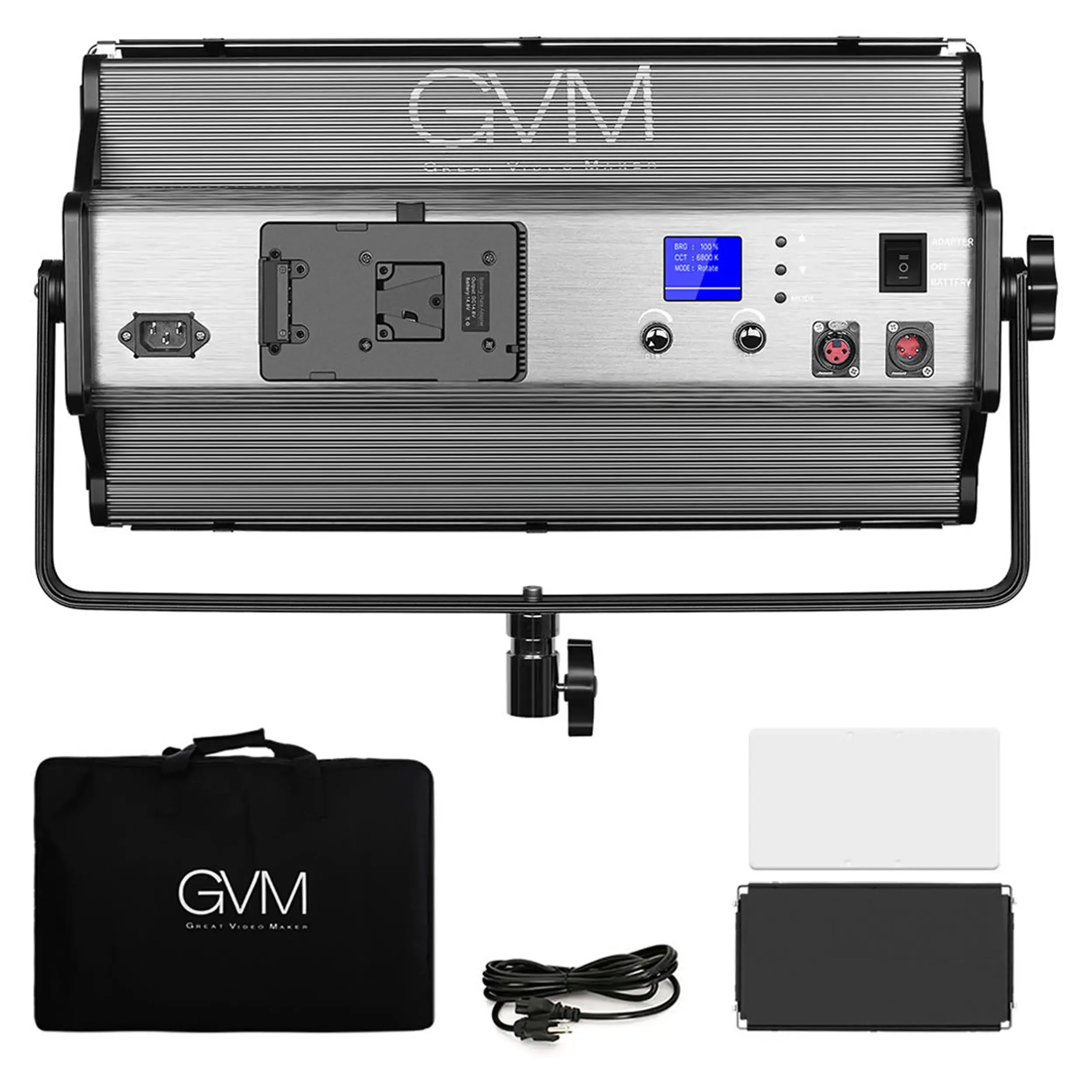 פנס לד לאולפן GVM-MX150D 150W