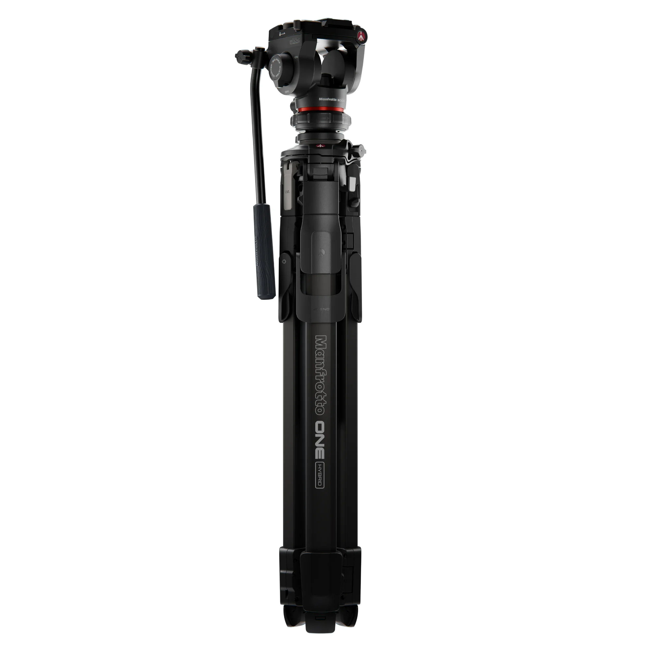 קיט חצובת אלומיניום פתיחה מהירה Manfrotto One + ראש וידאו 500X