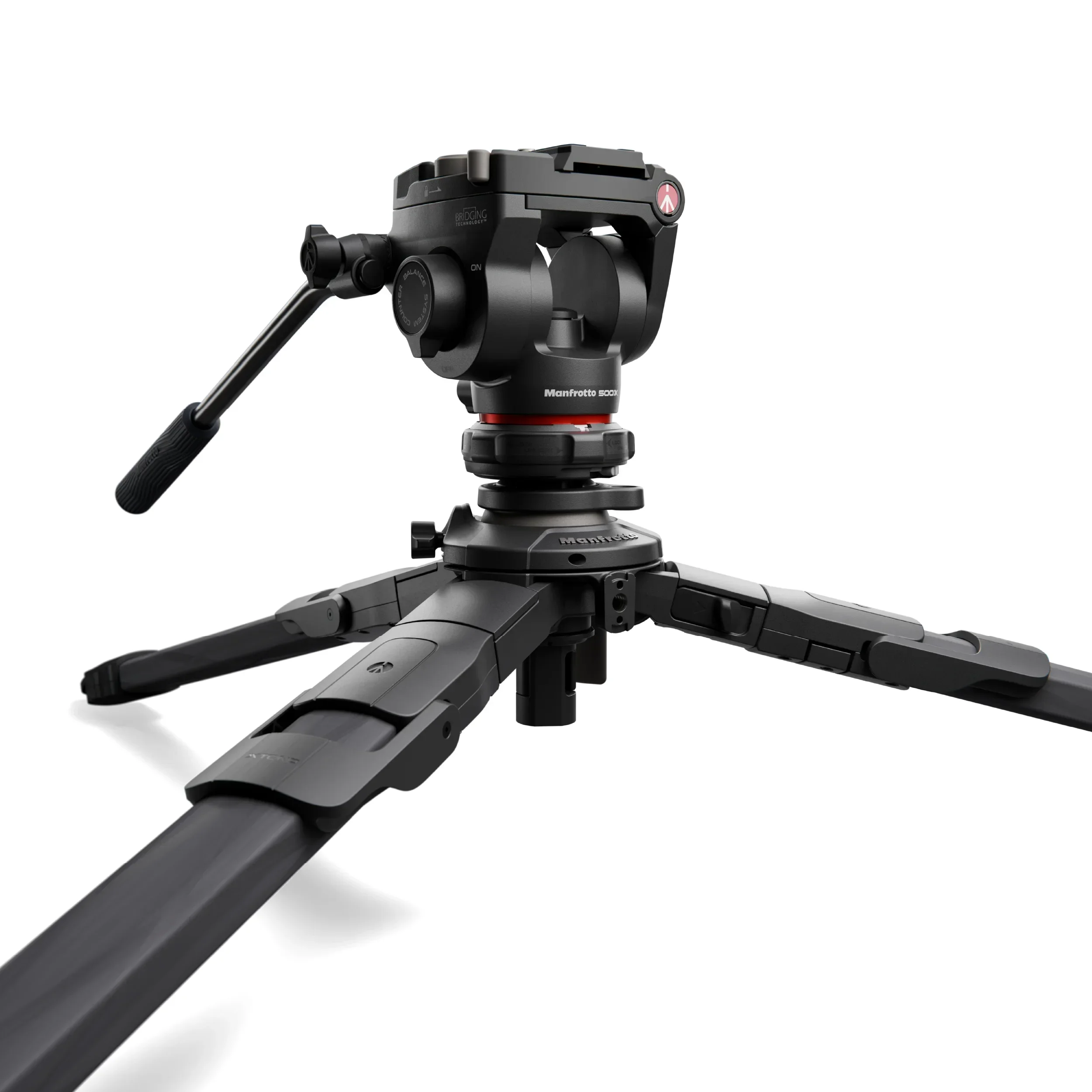 קיט חצובת סיבי פחמן פתיחה מהירה Manfrotto One + ראש וידאו 500X