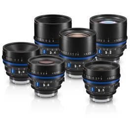 סט 6 עדשות Zeiss Nano Prime Feet הכולל ארגז נשיאה קשיח