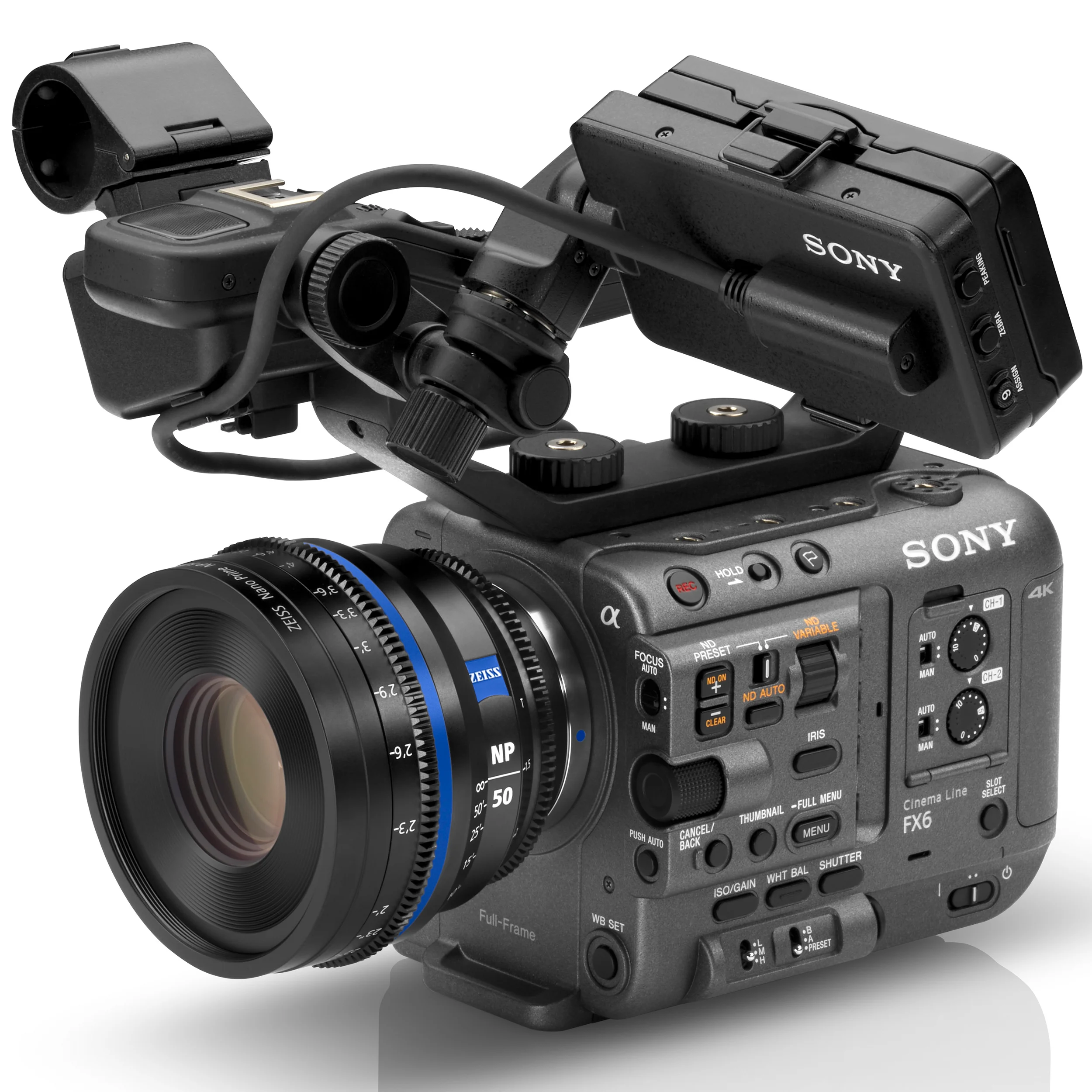 עדשה Zeiss Nano Prime 50/T1.5 E Feet