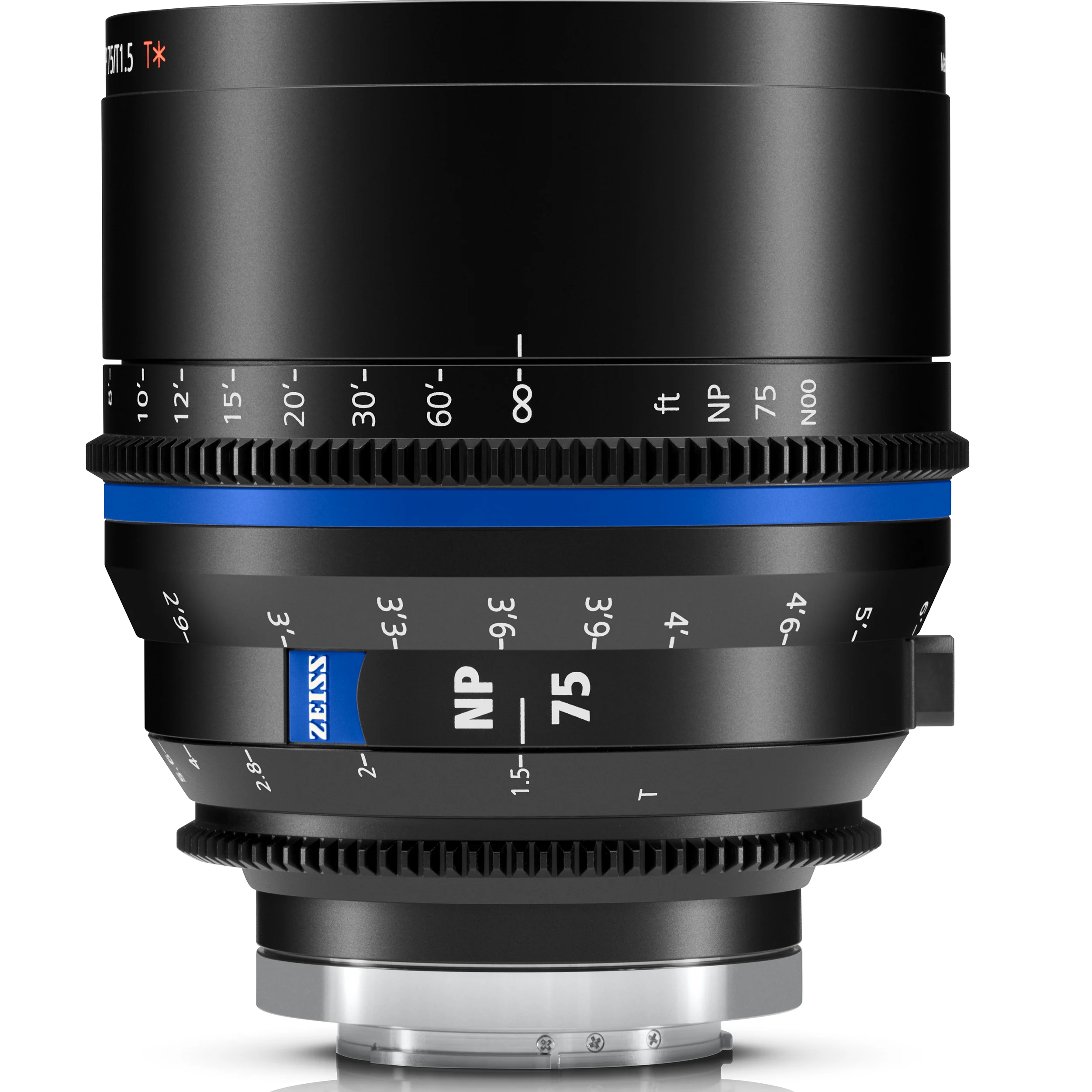 עדשה Zeiss Nano Prime 75/T1.5 E Feet