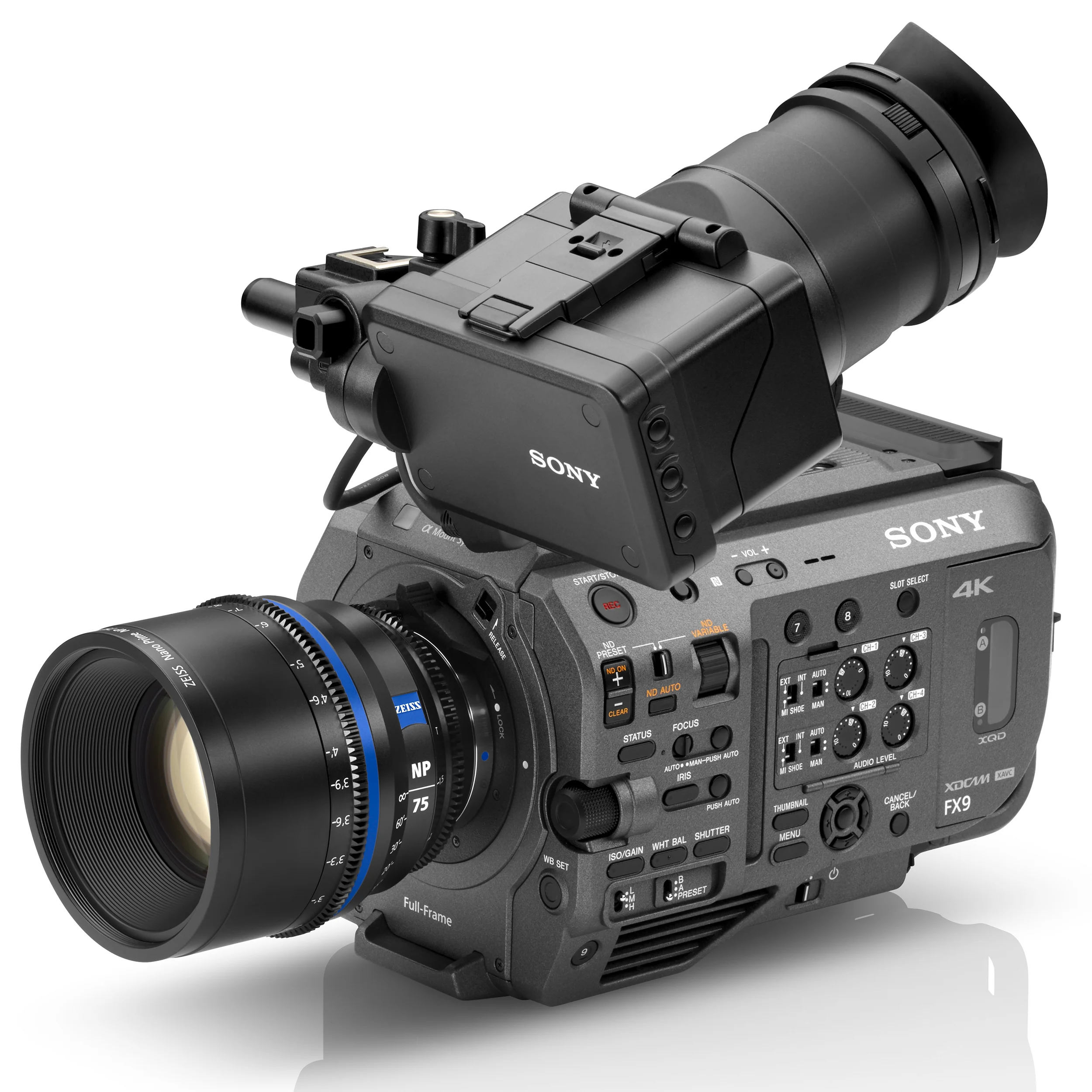 עדשה Zeiss Nano Prime 75/T1.5 E Feet