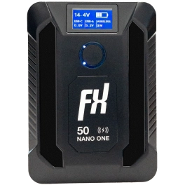 סוללת ליתיום FXLION NANO ONE WIRELESS 14.8V/50Wh V-Mount