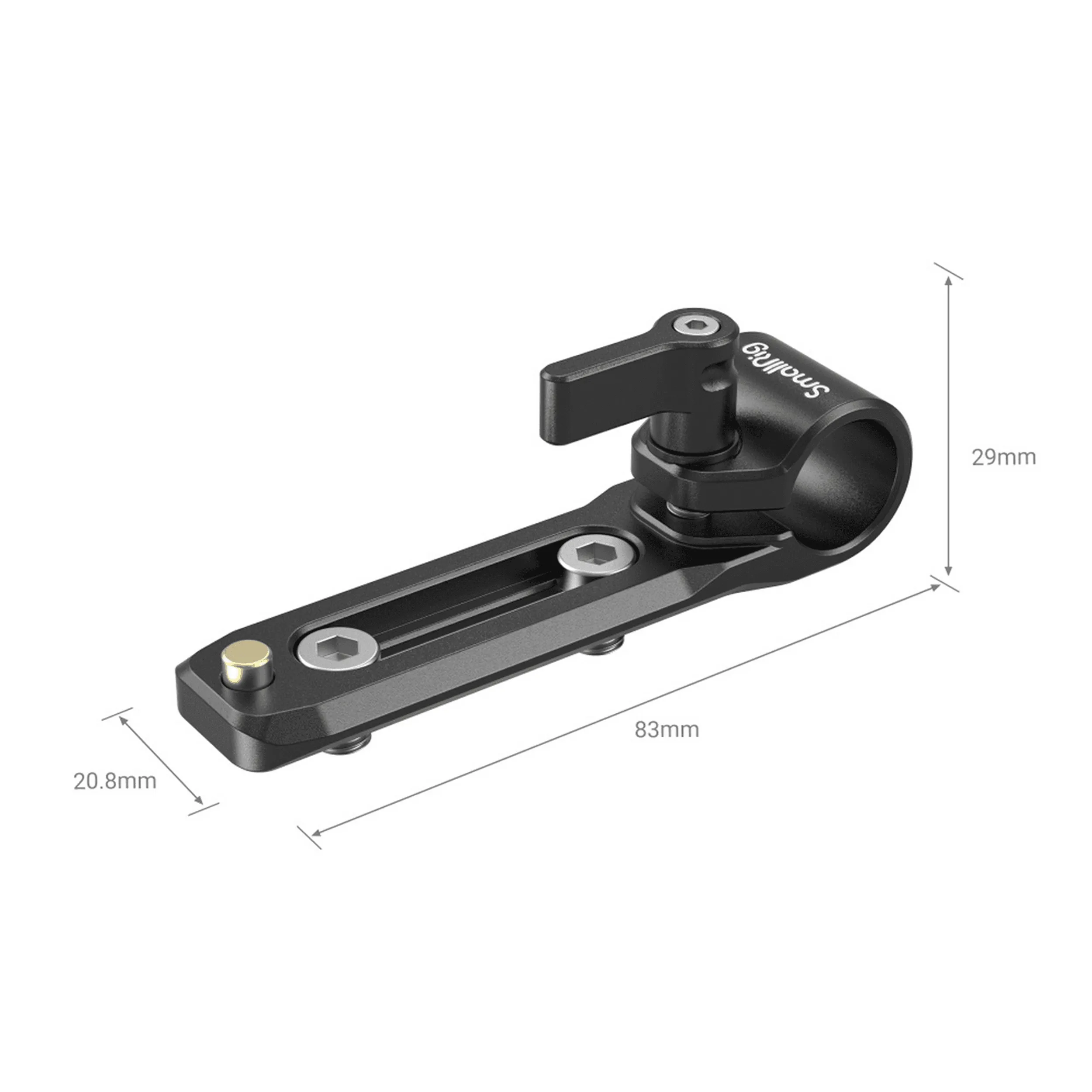 מתאם עם מסילה NATO למוט 15 מ"מ SmallRig 3011