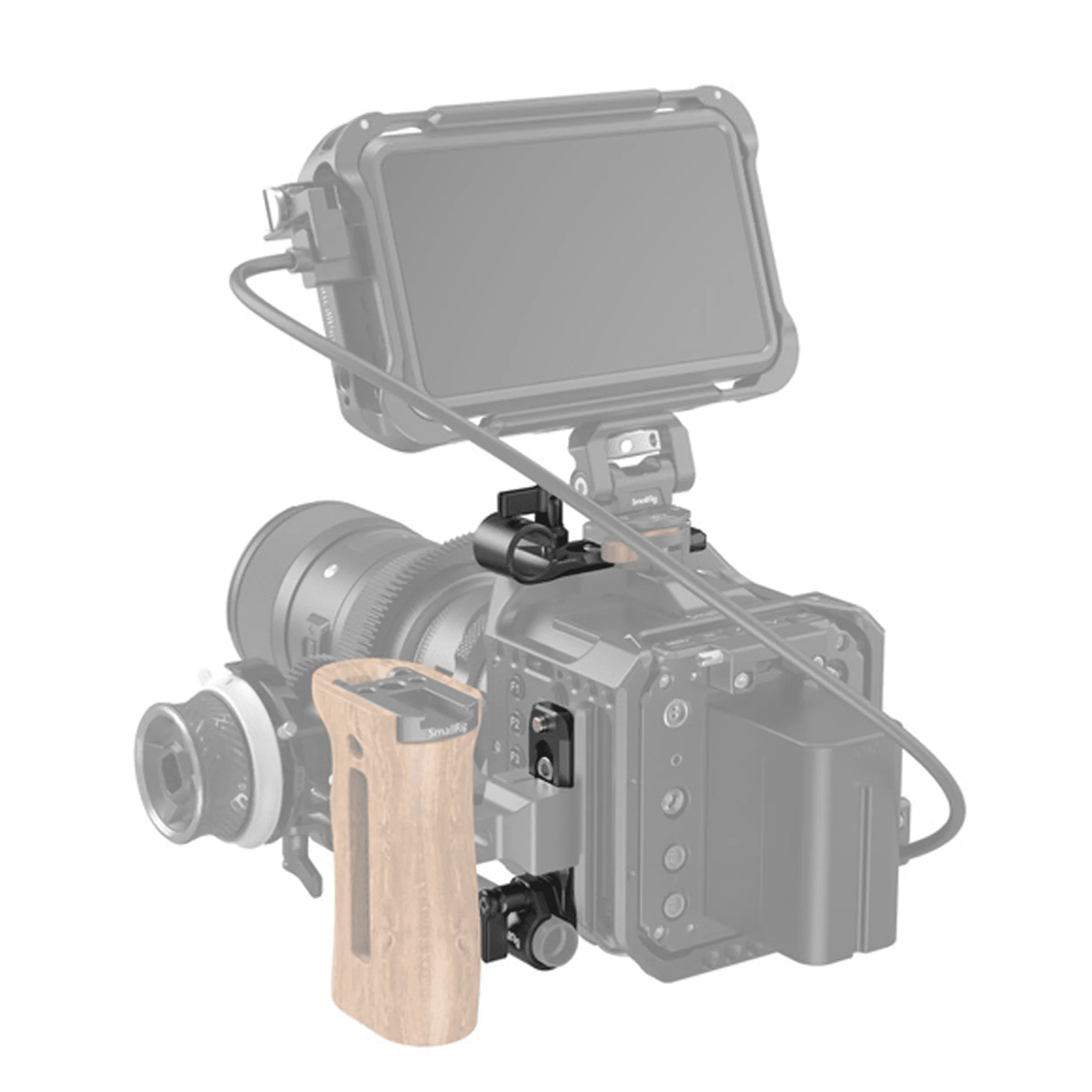 מתאם עם מסילה NATO למוט 15 מ"מ SmallRig 3011