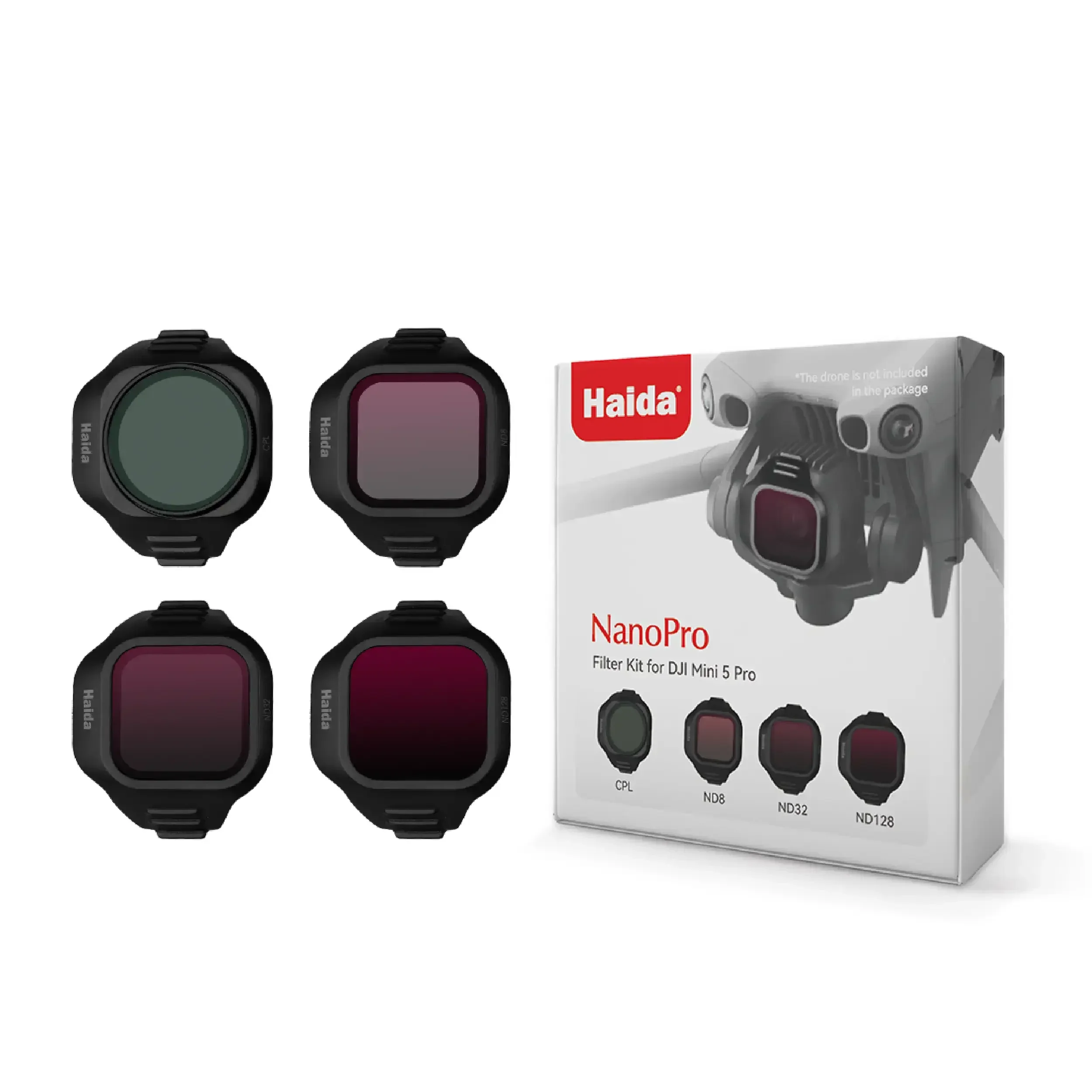ערכת פילטרים עבור רחפן Haida NanoPro DJI Mini 5 Pro