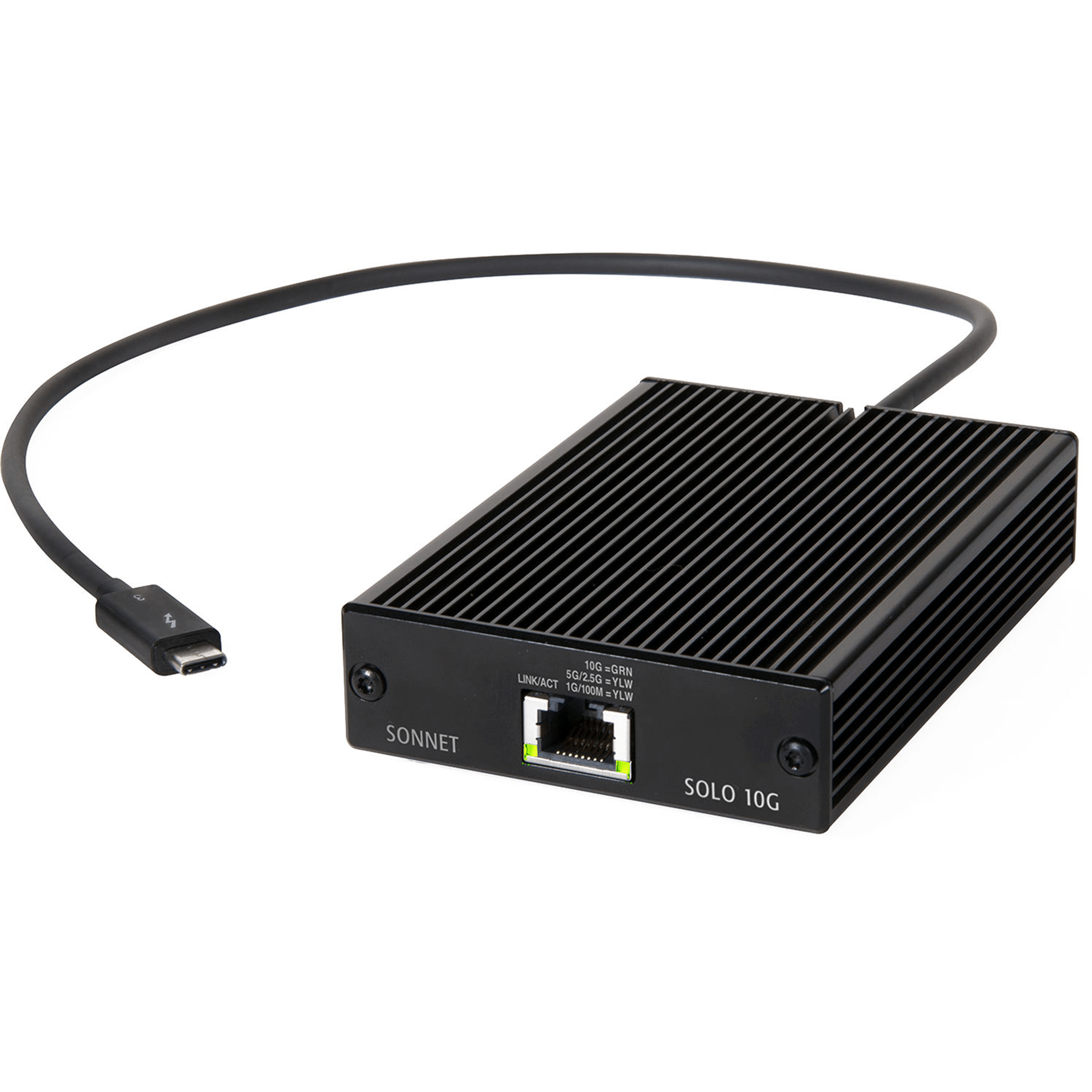 Sonnet Solo 10G Thunderbolt 3 to 10 Gigabit Ethernet Adapter