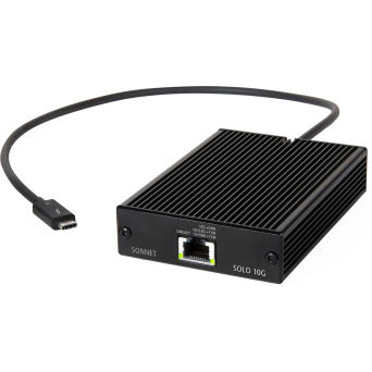 Sonnet Solo 10G Thunderbolt 3 to 10 Gigabit Ethernet Adapter