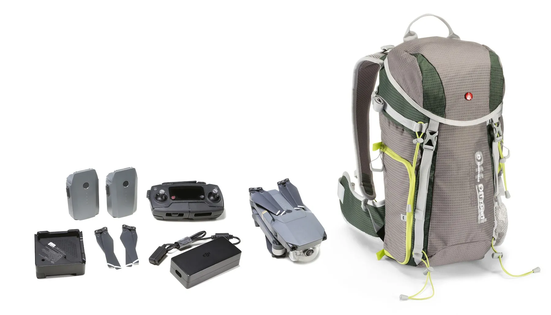 תיק גב למצלמה 20 ליטר Manfrotto Hiker Offroad - אפור