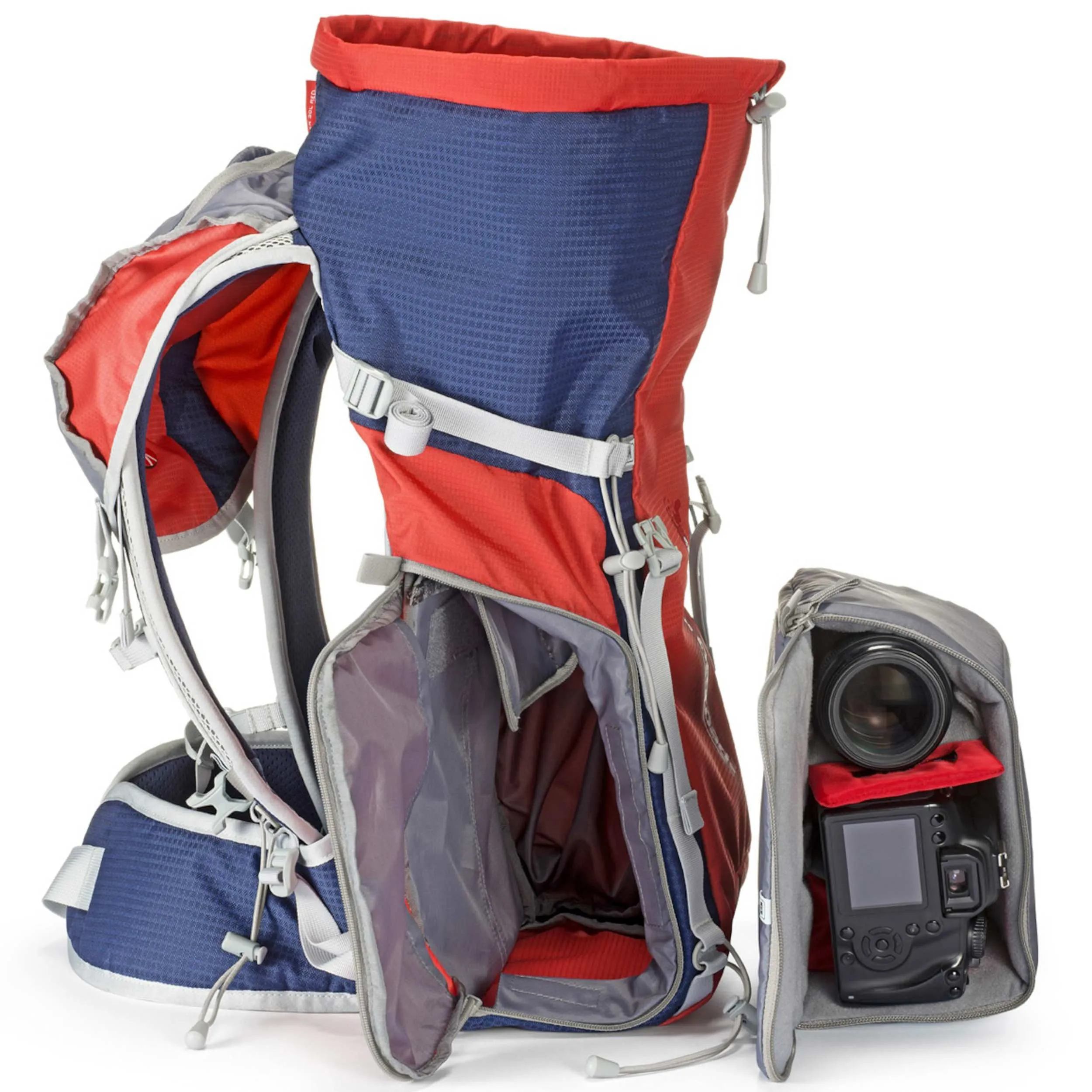 תיק גב למצלמה 20 ליטר Manfrotto Hiker Offroad - אדום