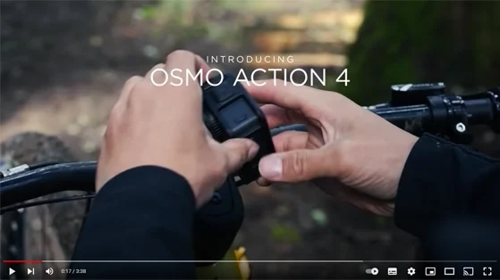 מצלמת אקסטרים DJI OSMO ACTION 4 STANDARD