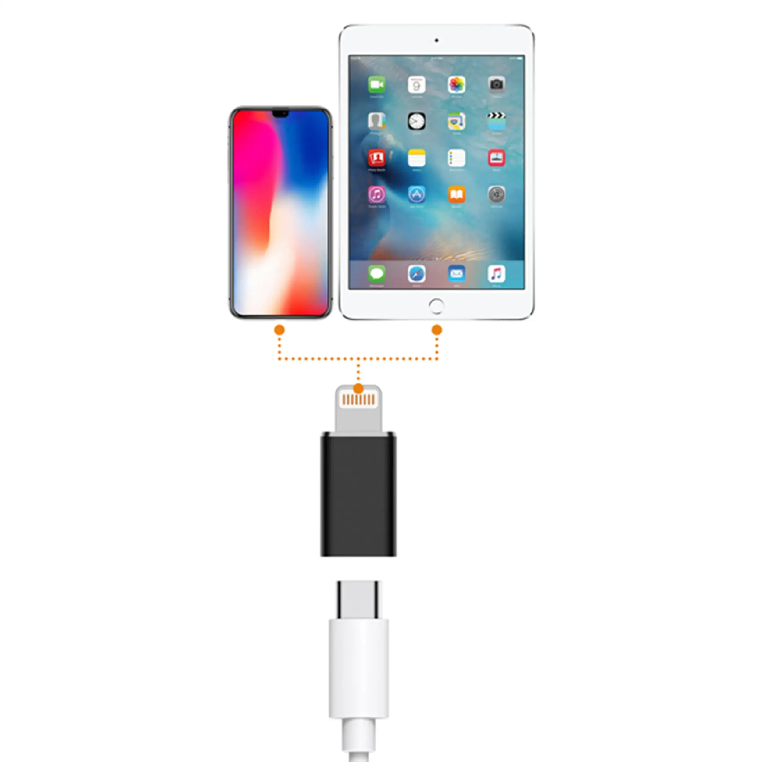 Comica Audio OTG USB-C to Lightning Adapter