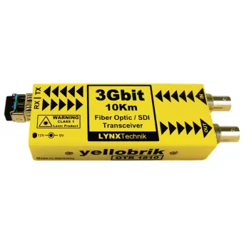 LYNX OTR 1810-1 3G Fiber Optic / SDI Transceiver Singlemode