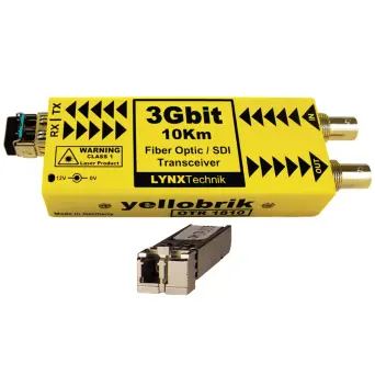 LYNX OTR 1810-1 3G Fiber Optic / SDI Transceiver Multimode