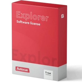 רישיון תוכנה לשנה Autocue Explorer
