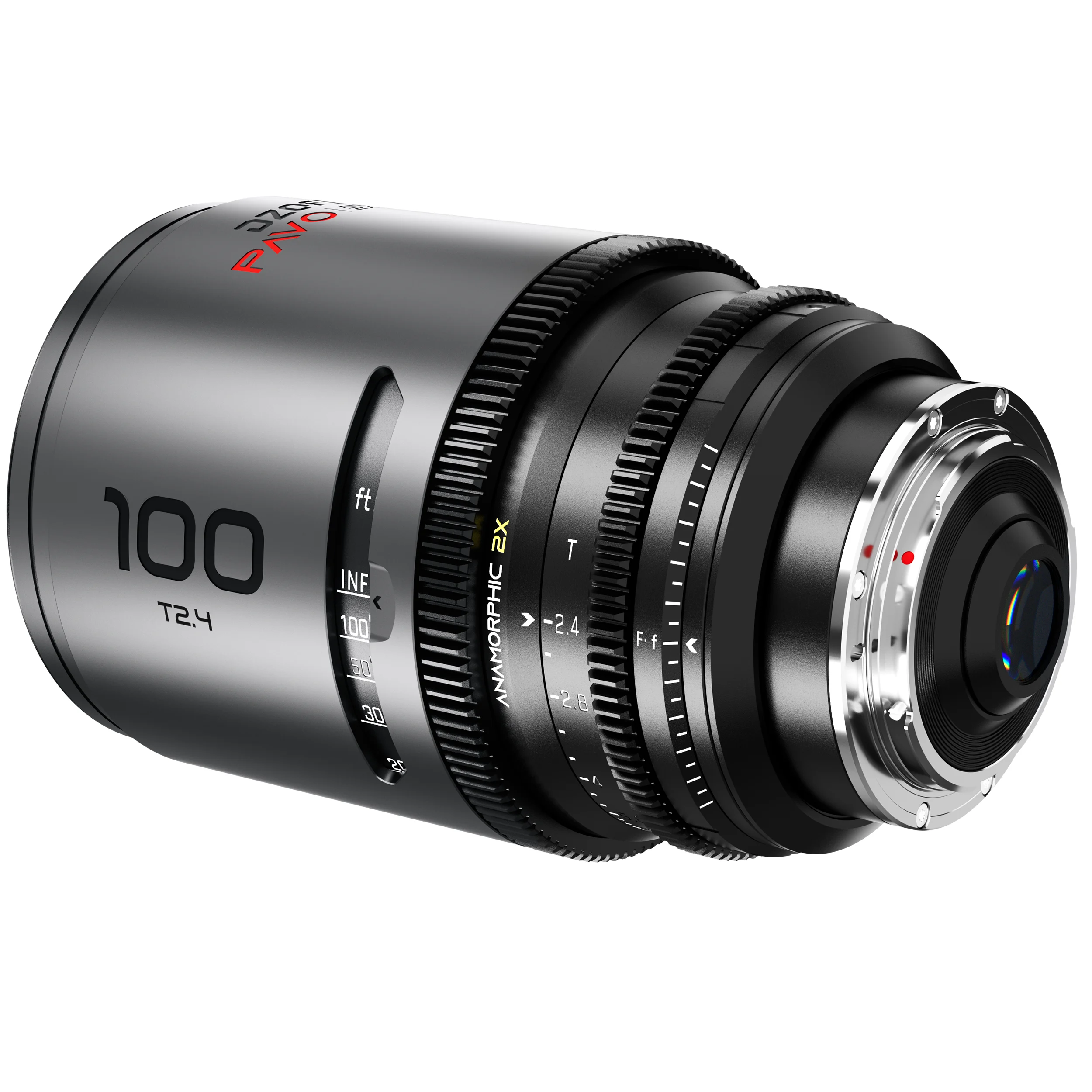 עדשה אנמורפית 100 מ"מ T2.4 ציפוי טבעי DZOFILM PAVO