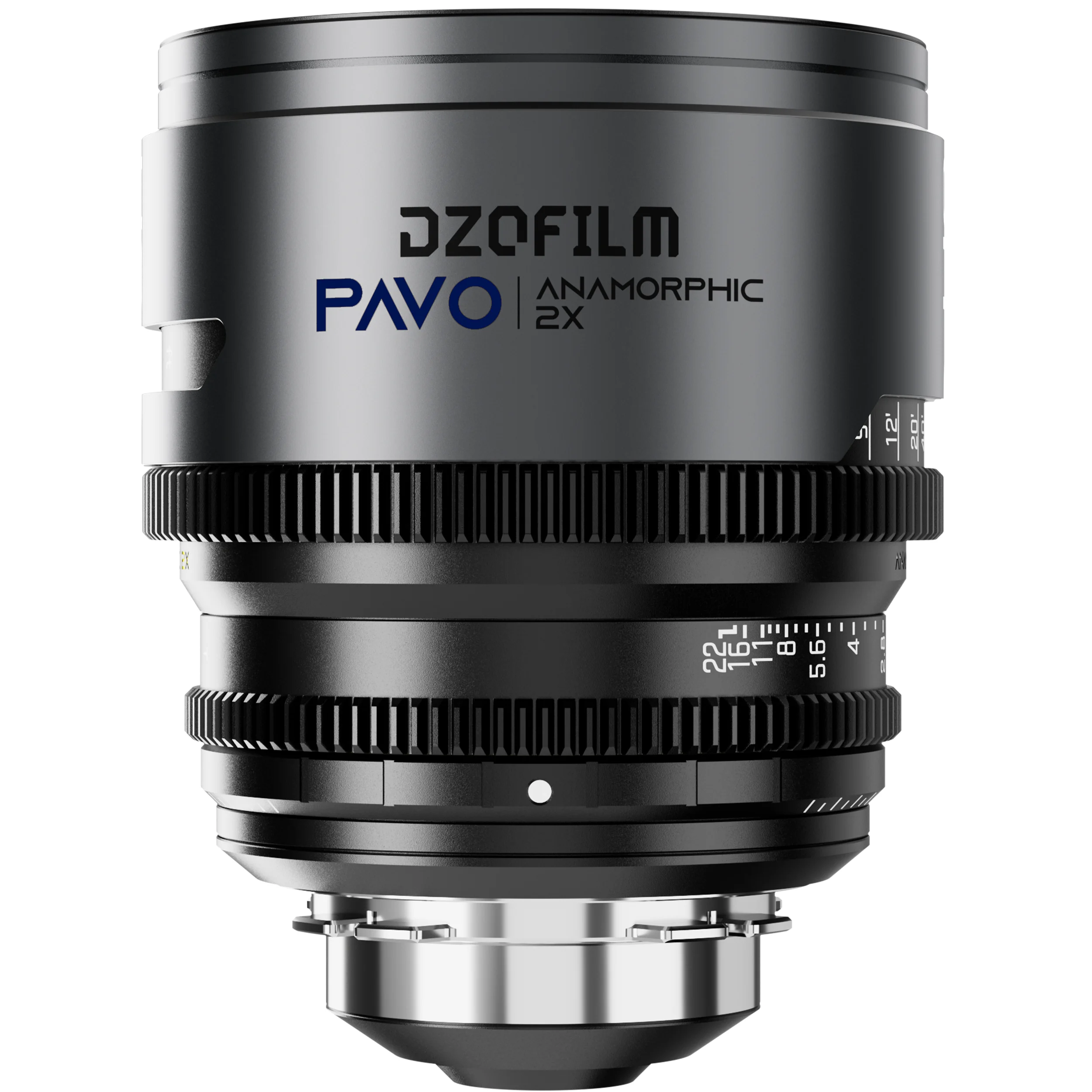 עדשה אנמורפית 40 מ"מ T2.1 ציפוי כחול DZOFILM PAVO