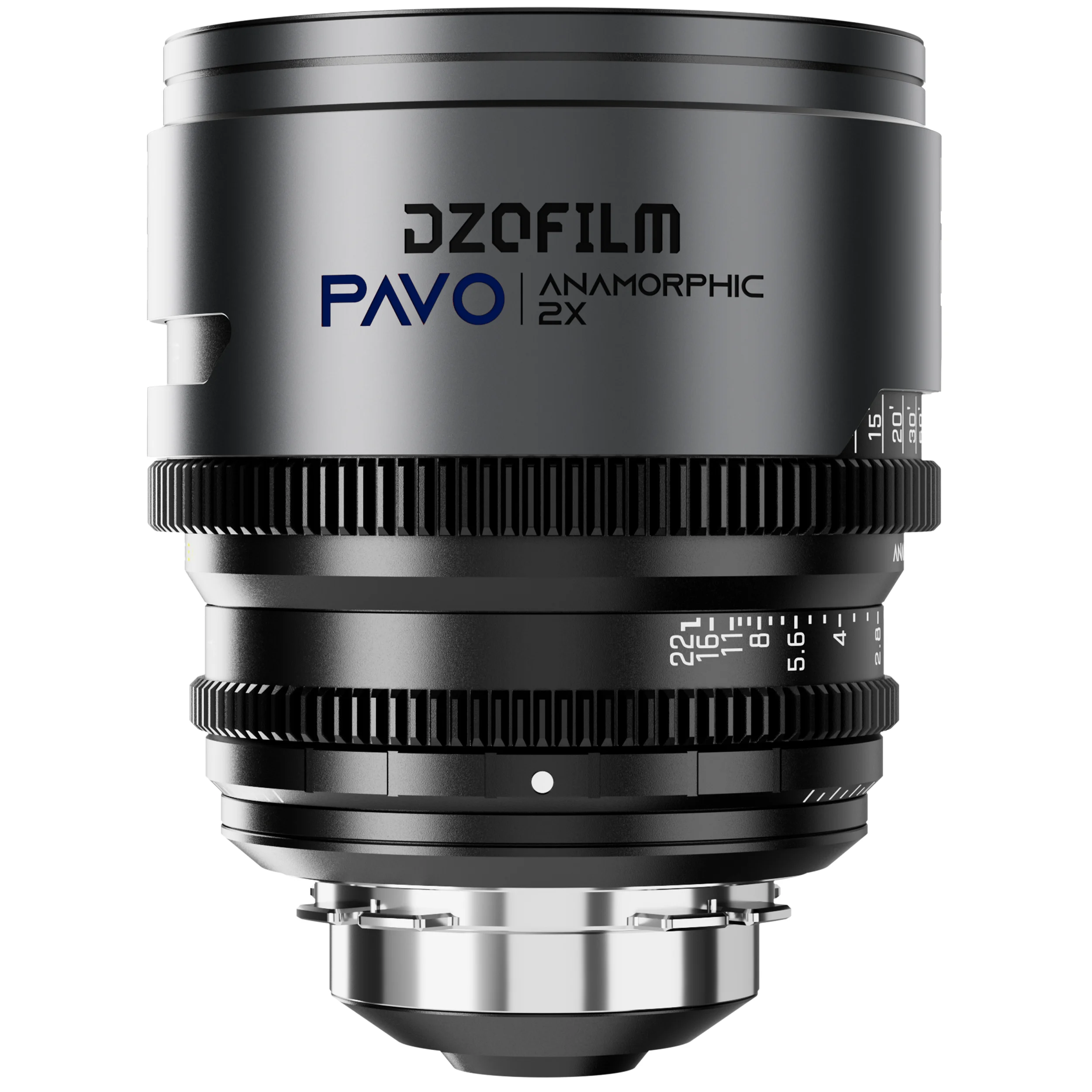 עדשה אנמורפית 55 מ"מ T2.1 ציפוי כחול DZOFILM PAVO