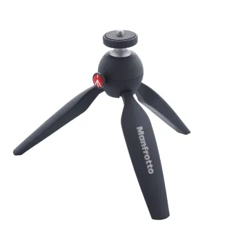 חצובה שולחנית Manfrotto PIXI בצבע שחור