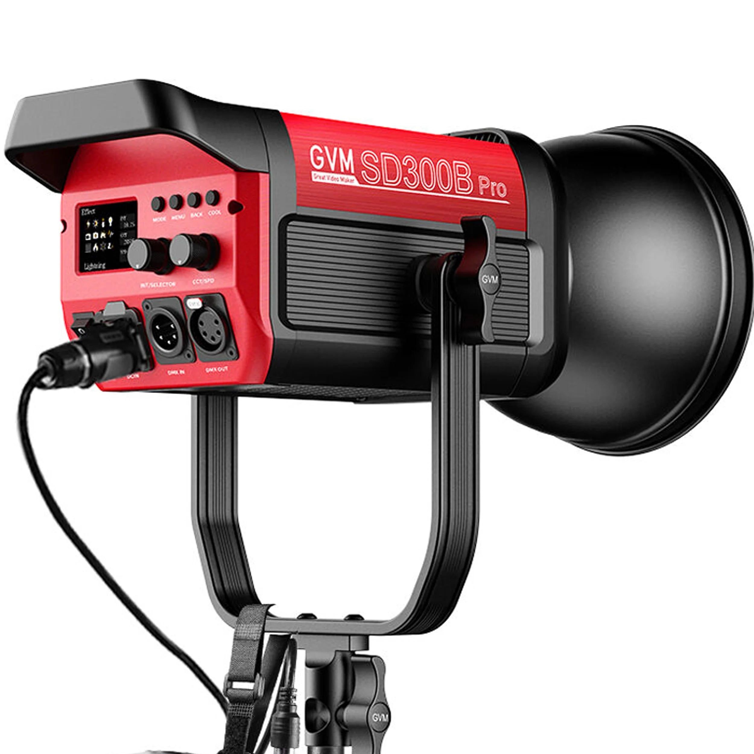 פנס לד GVM Pro SD300B Bi-Color