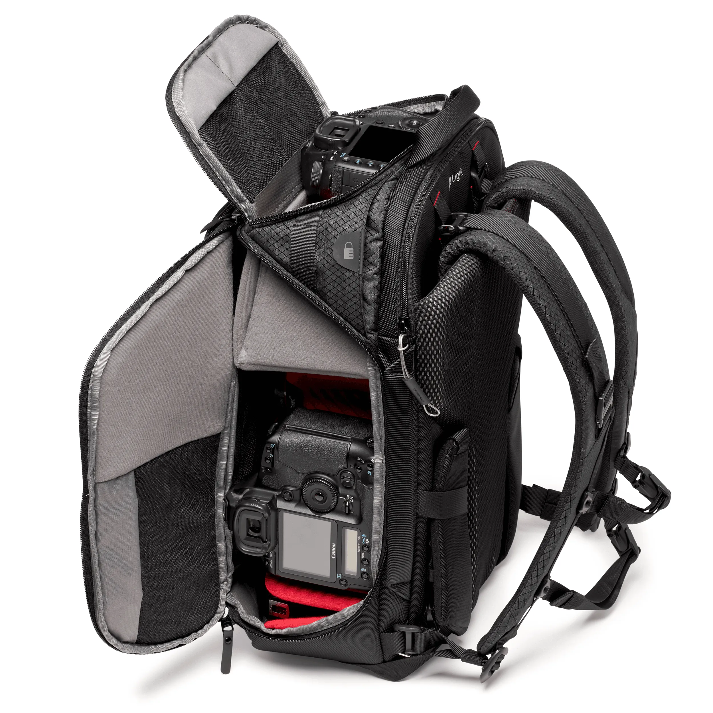 תיק גב למצלמה 2022 Manfrotto PRO Light Frontloader Medium