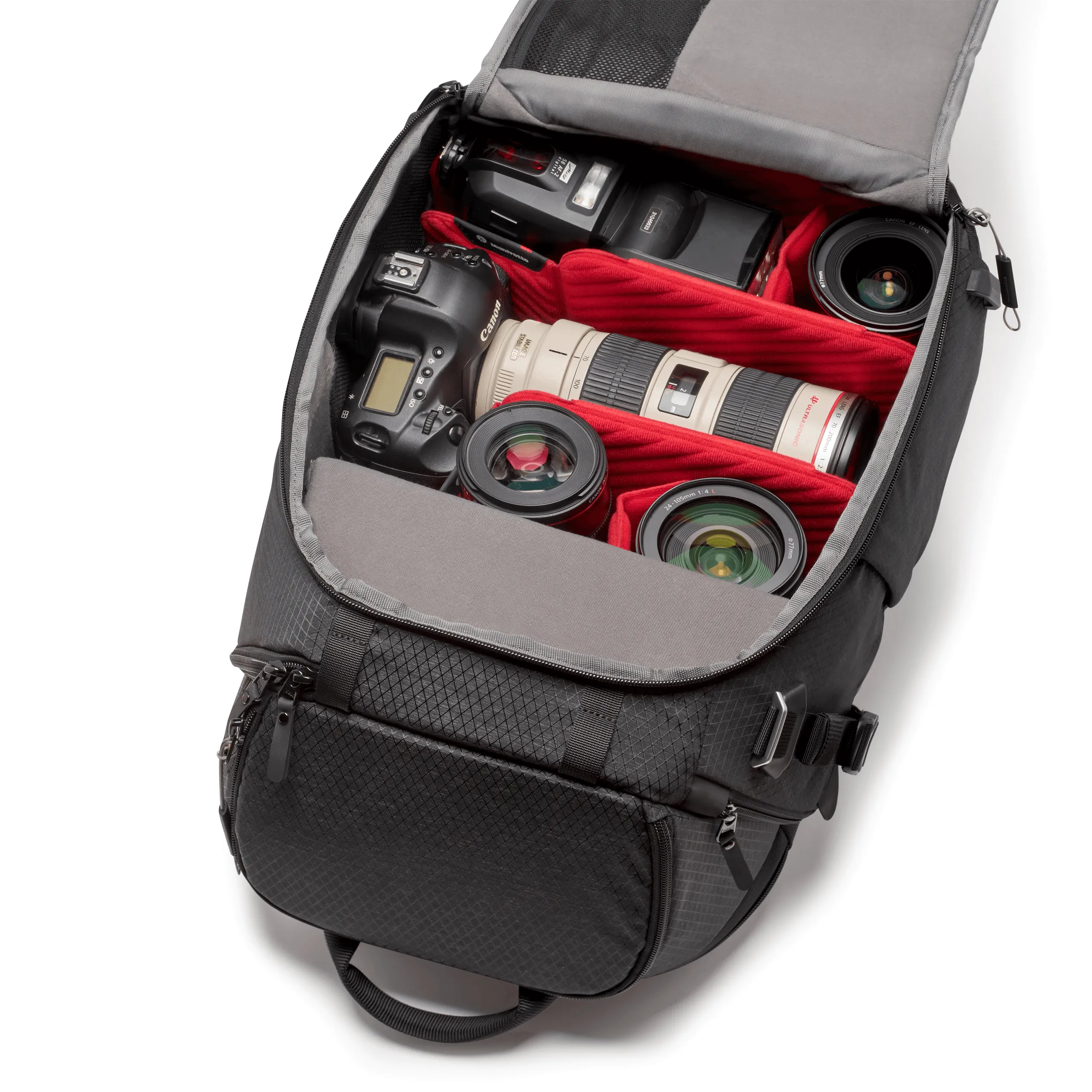 תיק גב למצלמה 2022 Manfrotto PRO Light Frontloader Medium