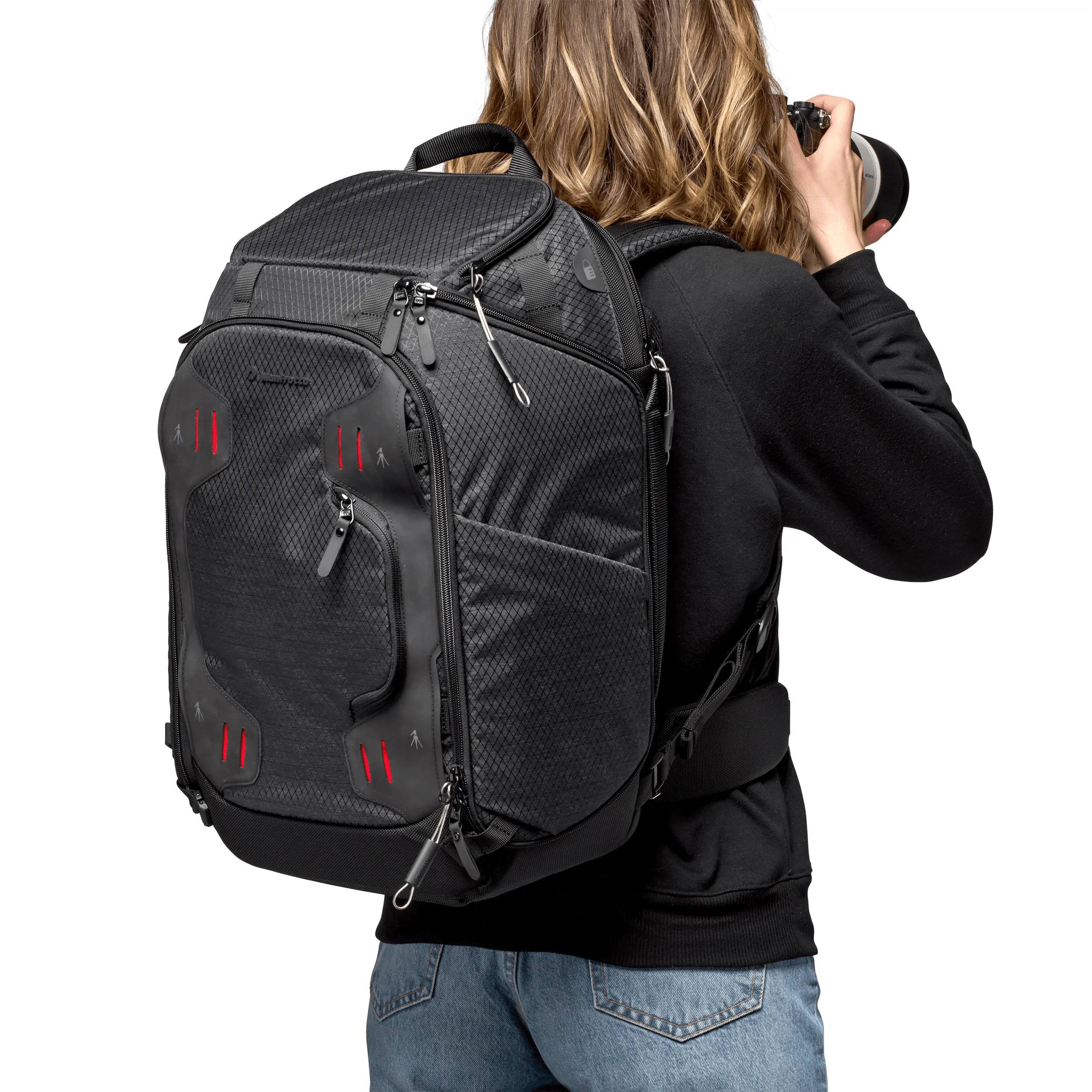 תיק גב למצלמה Manfrotto PRO Light Multiloader Medium