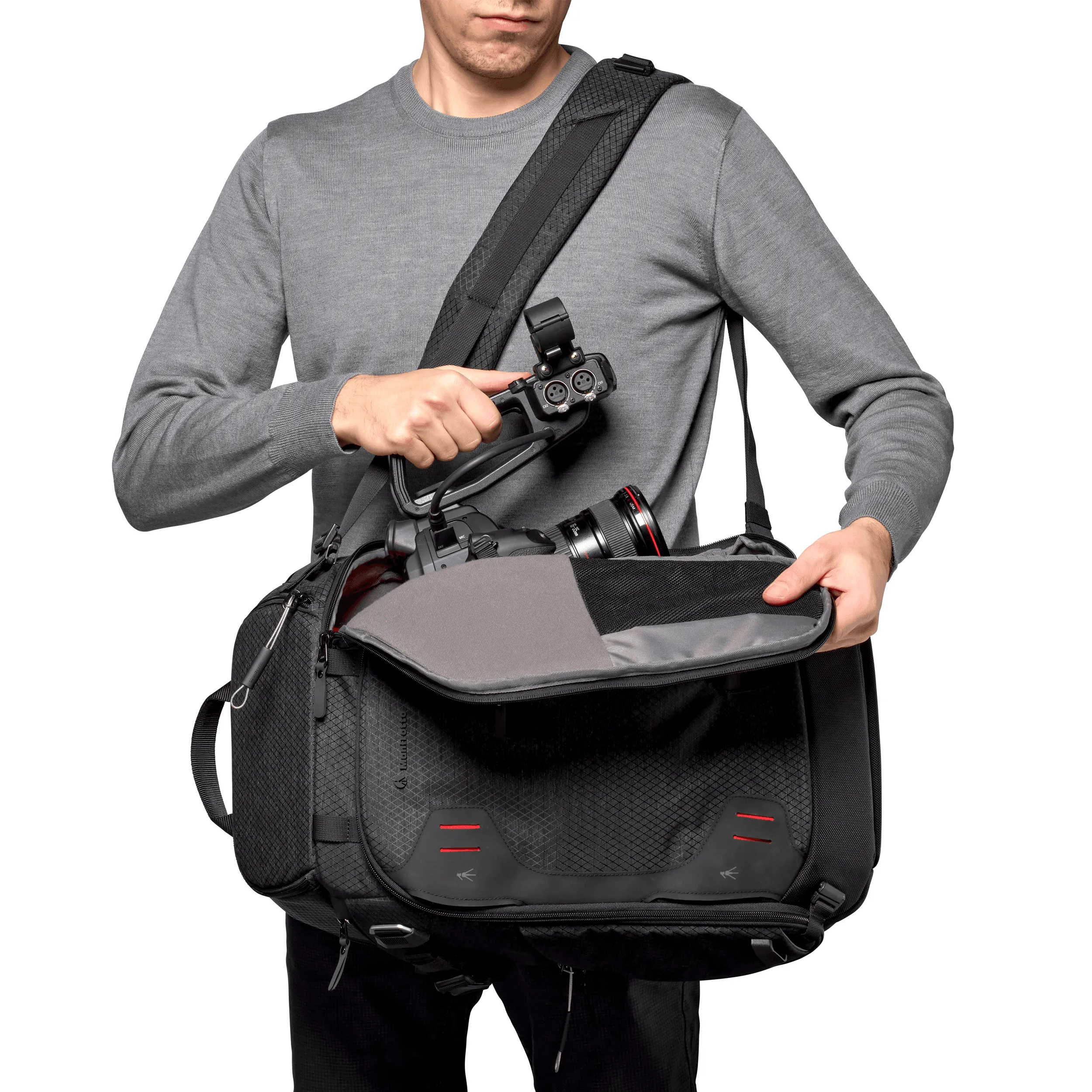תיק גב למצלמה Manfrotto PRO Light Multiloader Medium
