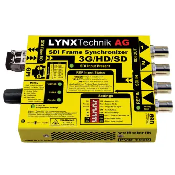LYNX PVD 1800 3Gbit SDI Frame Synchronizer with Up/Down/Cross Converter