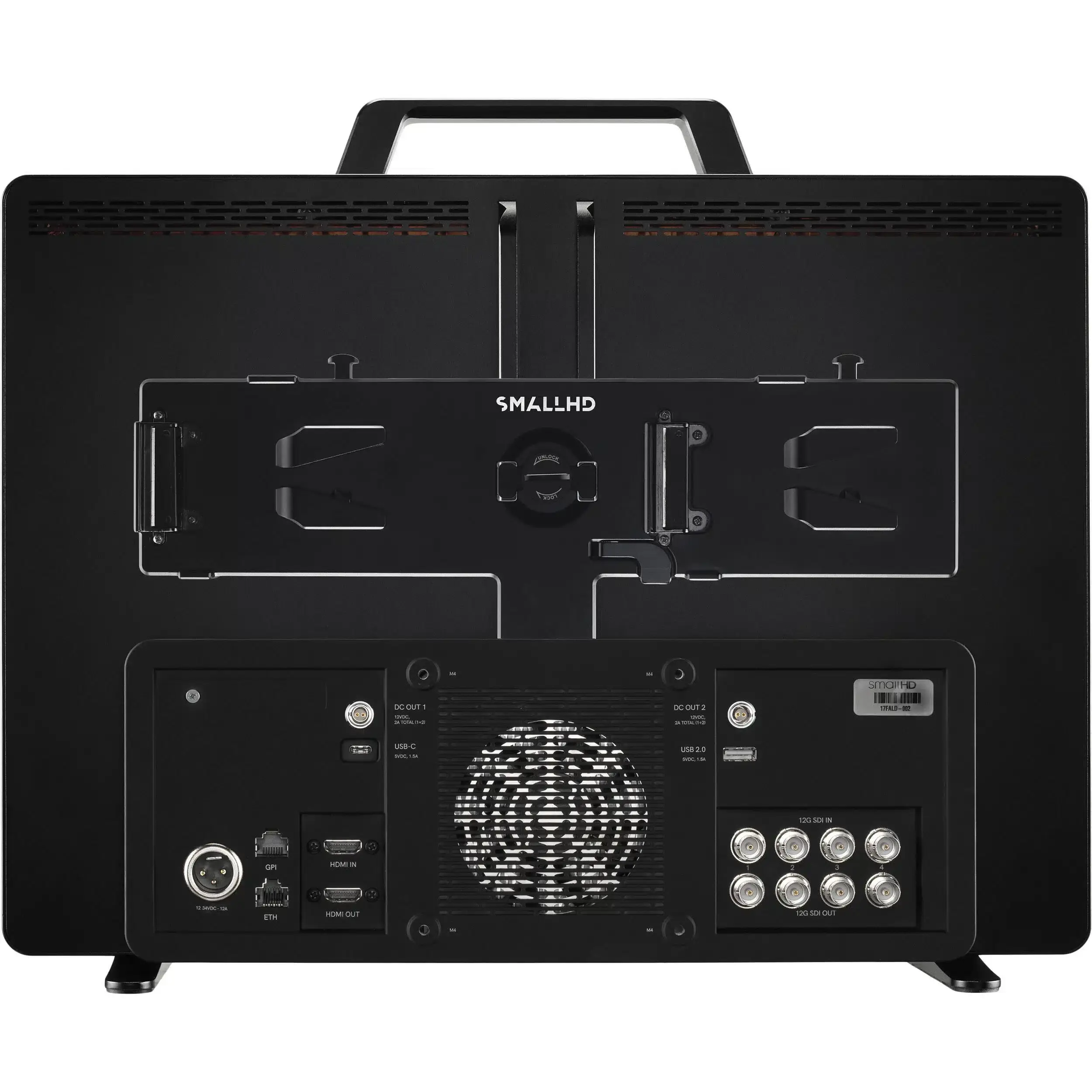 מתאם 2 סוללות V-LOCK 14v/26v למוניטור SmallHD