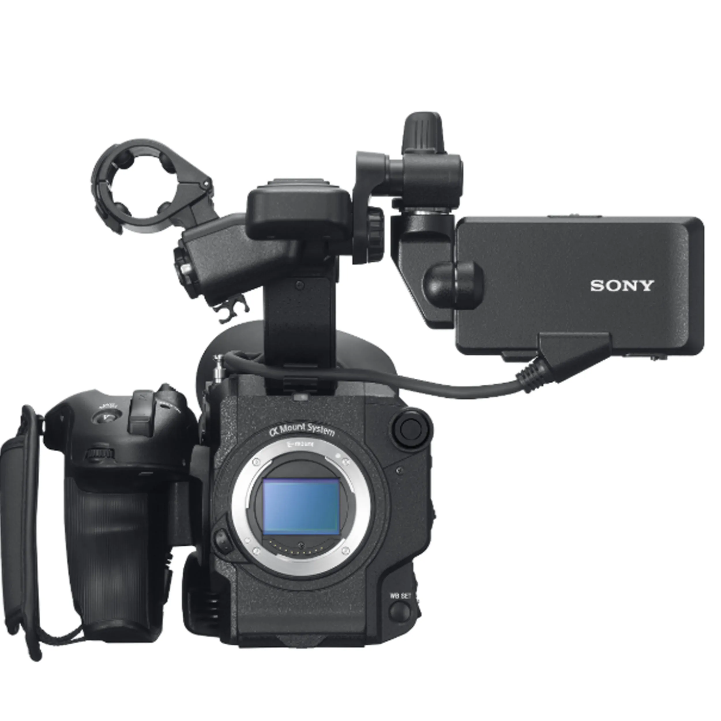 מצלמת וידאו עם עדשה Sony PXW-FS5M2K 4K XDCAM Super 35mm