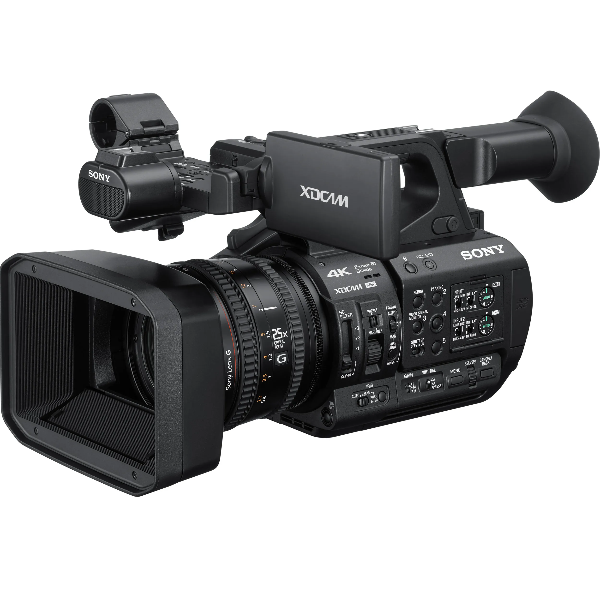 מצלמת וידאו 1/3" Sony PXW-Z190 4K
