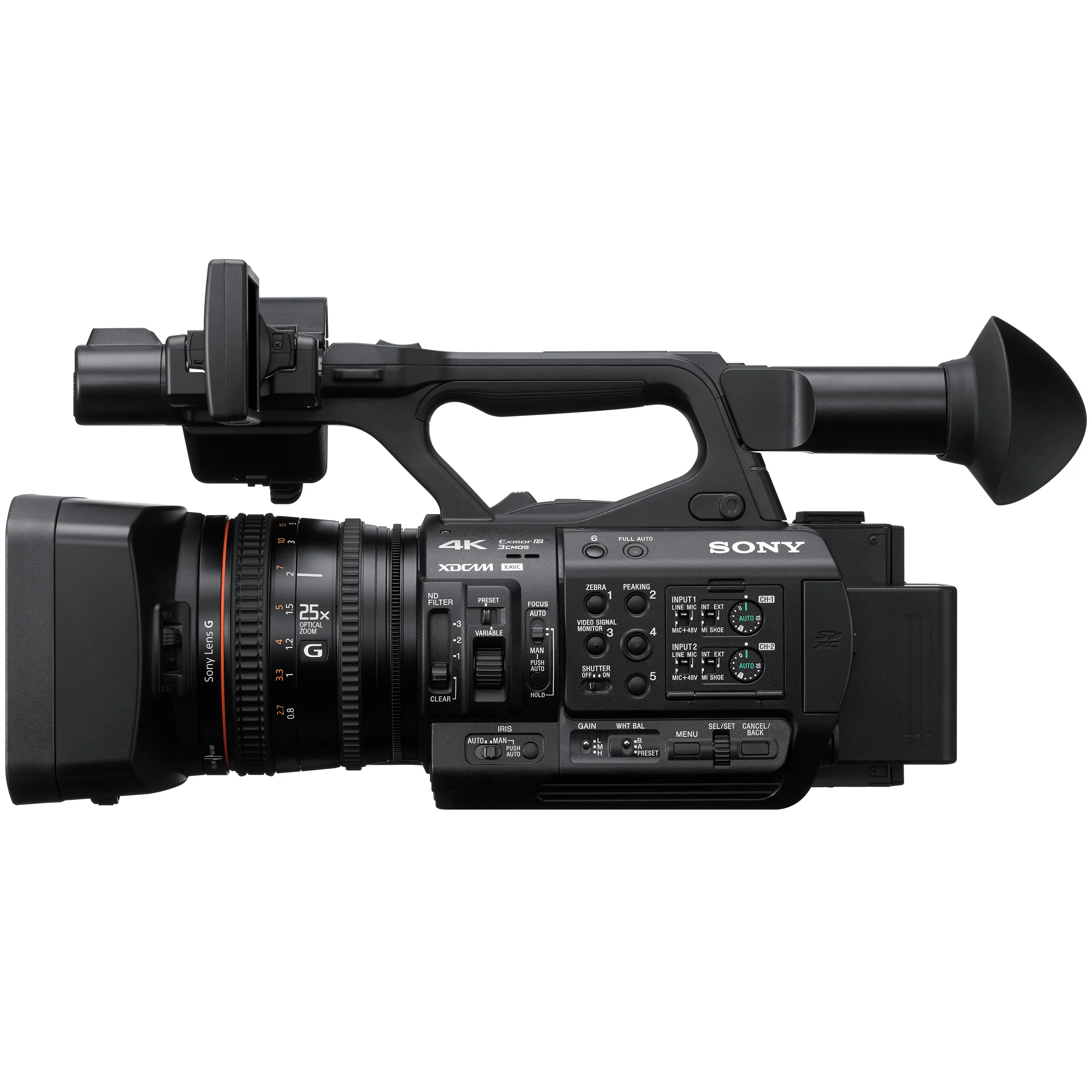 מצלמת וידאו 1/3" Sony PXW-Z190 4K