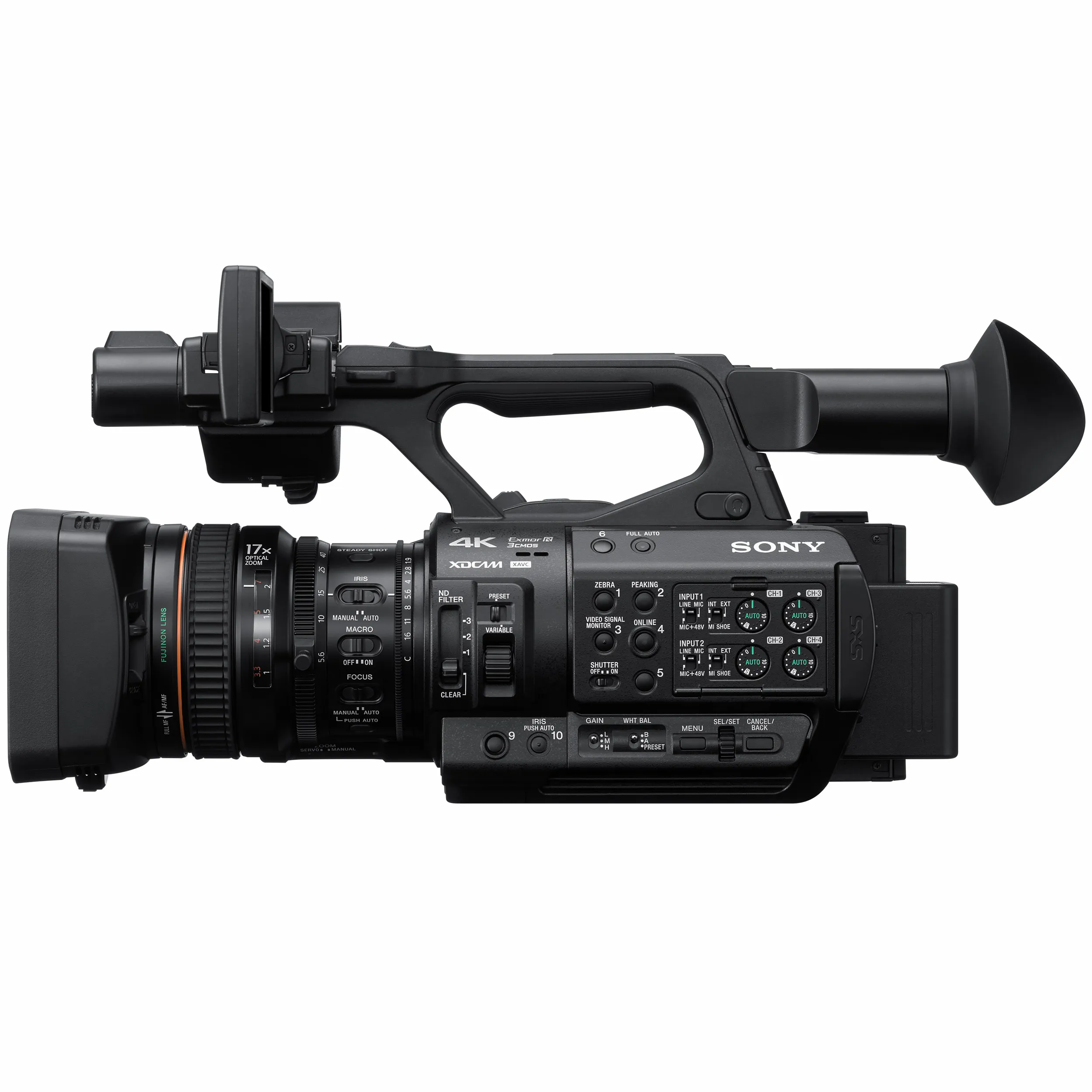 מצלמת וידאו Sony 1/2" PXW-Z280 4K