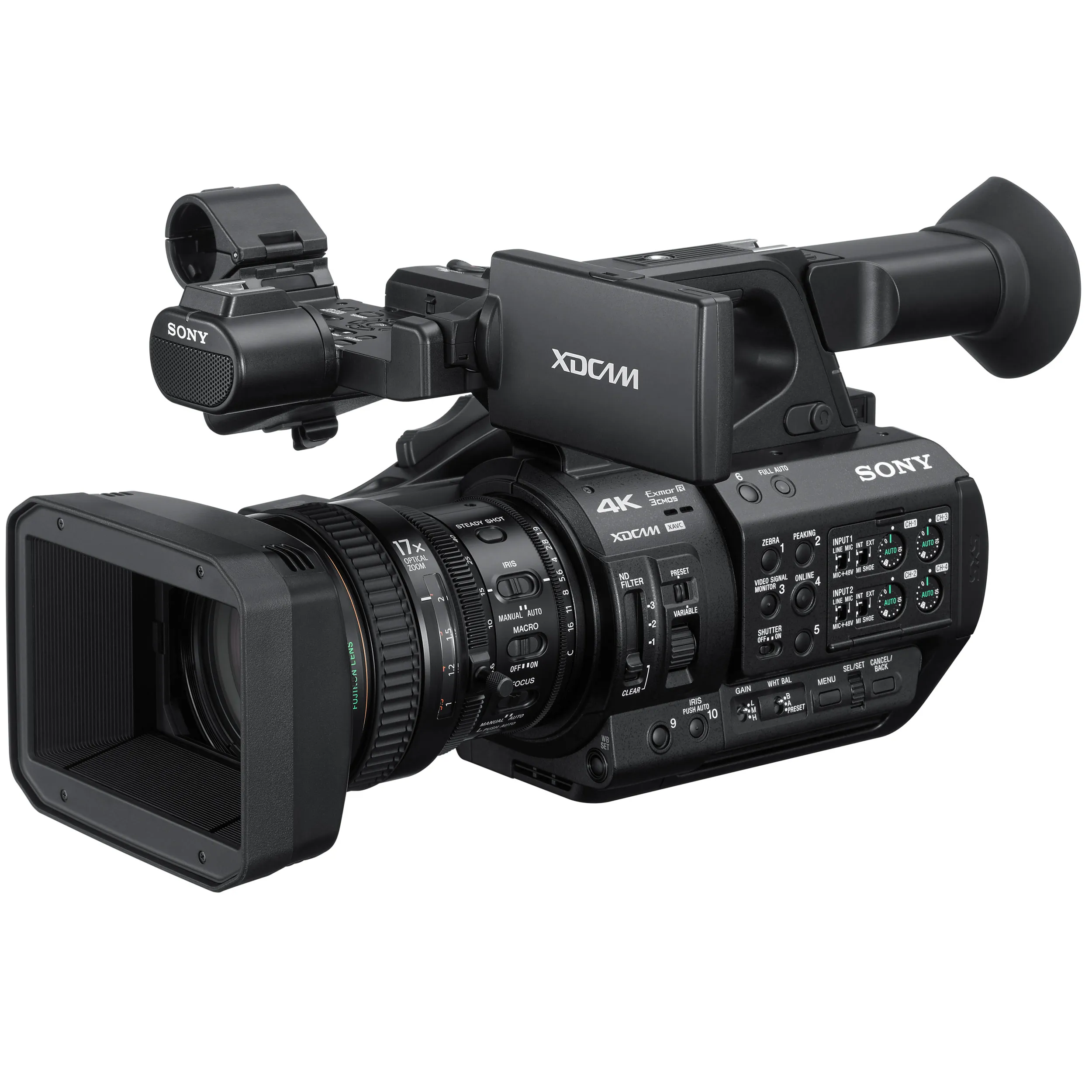 מצלמת וידאו Sony 1/2" PXW-Z280 4K