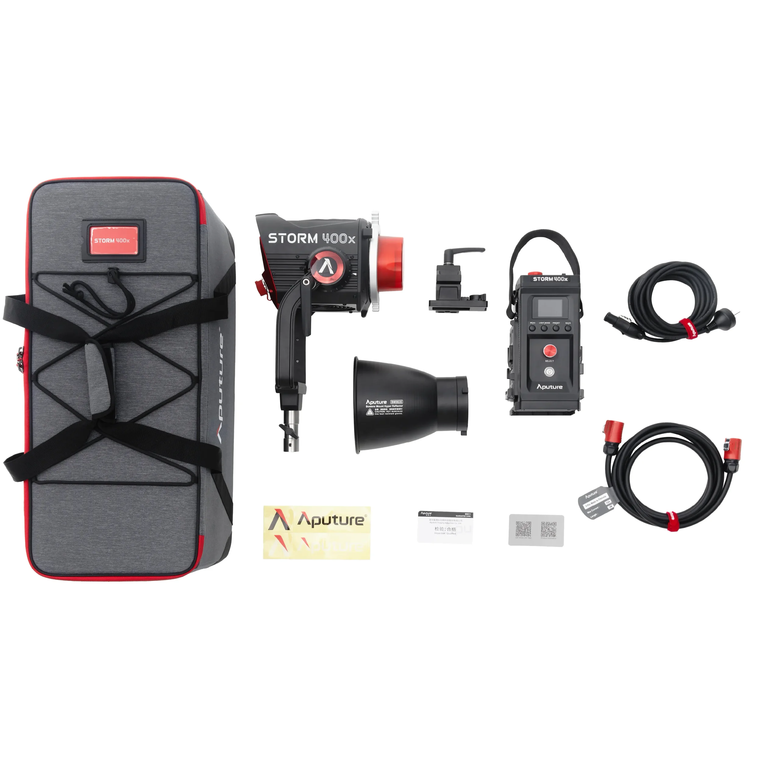 פנס לד Aputure STORM 400X
