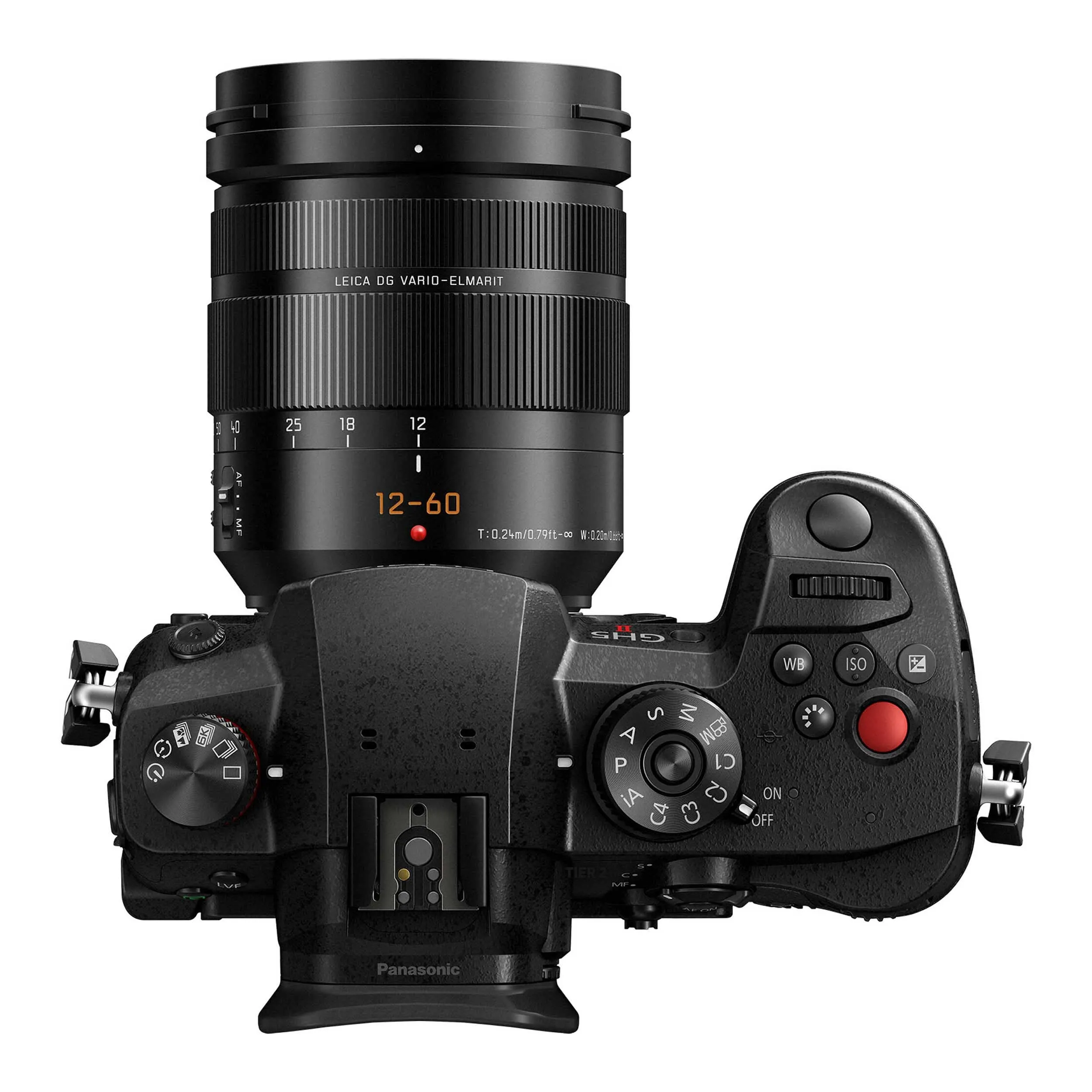 מצלמה דיגיטלית Panasonic DC-GH5MKII ועדשה Leica 12-60mm