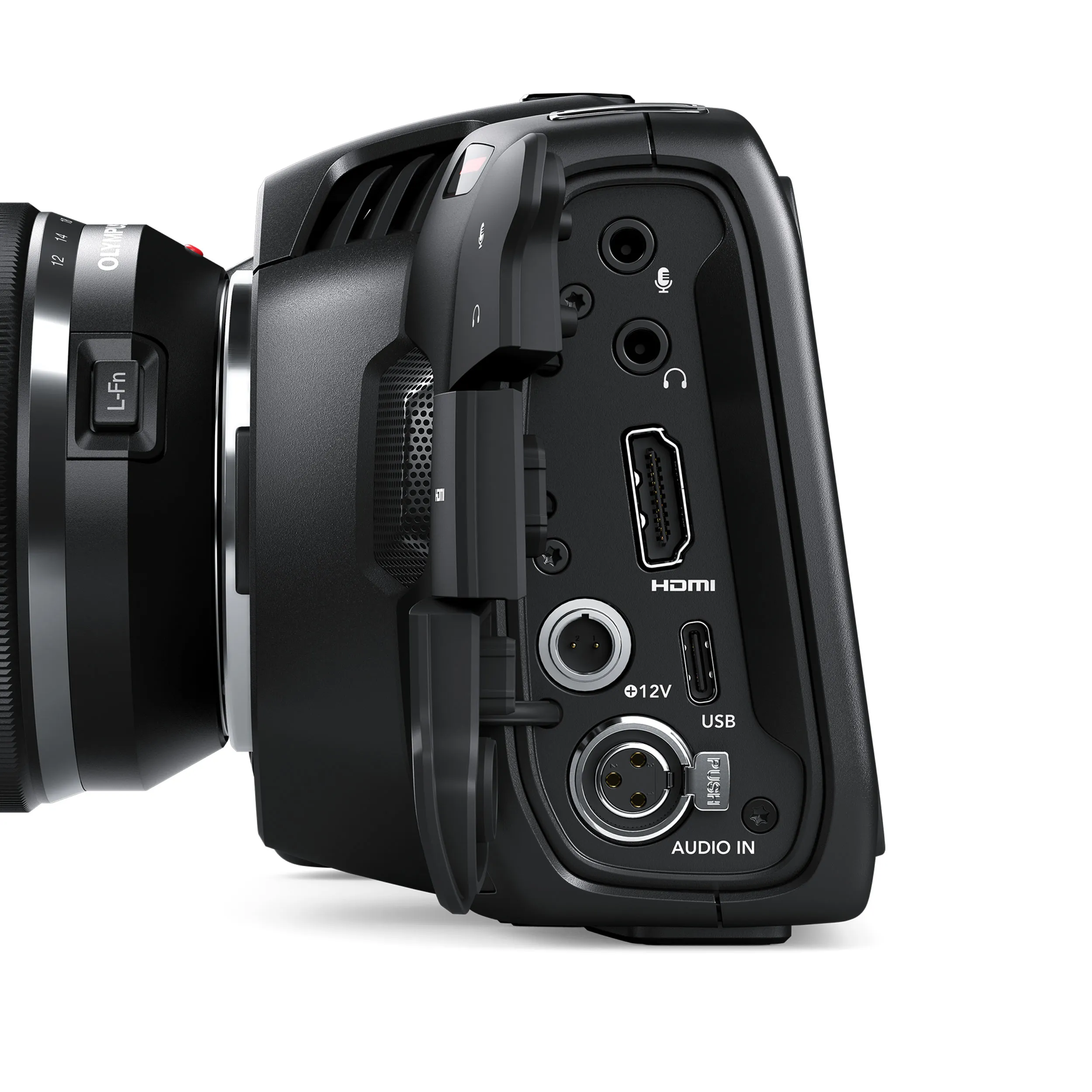 מצלמה Blackmagic Pocket Cinema Camera 4K--שנתיים אחריות