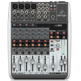 מיקסר 12 כניסות עם ממשק Behringer Xenyx Q1204USB USB