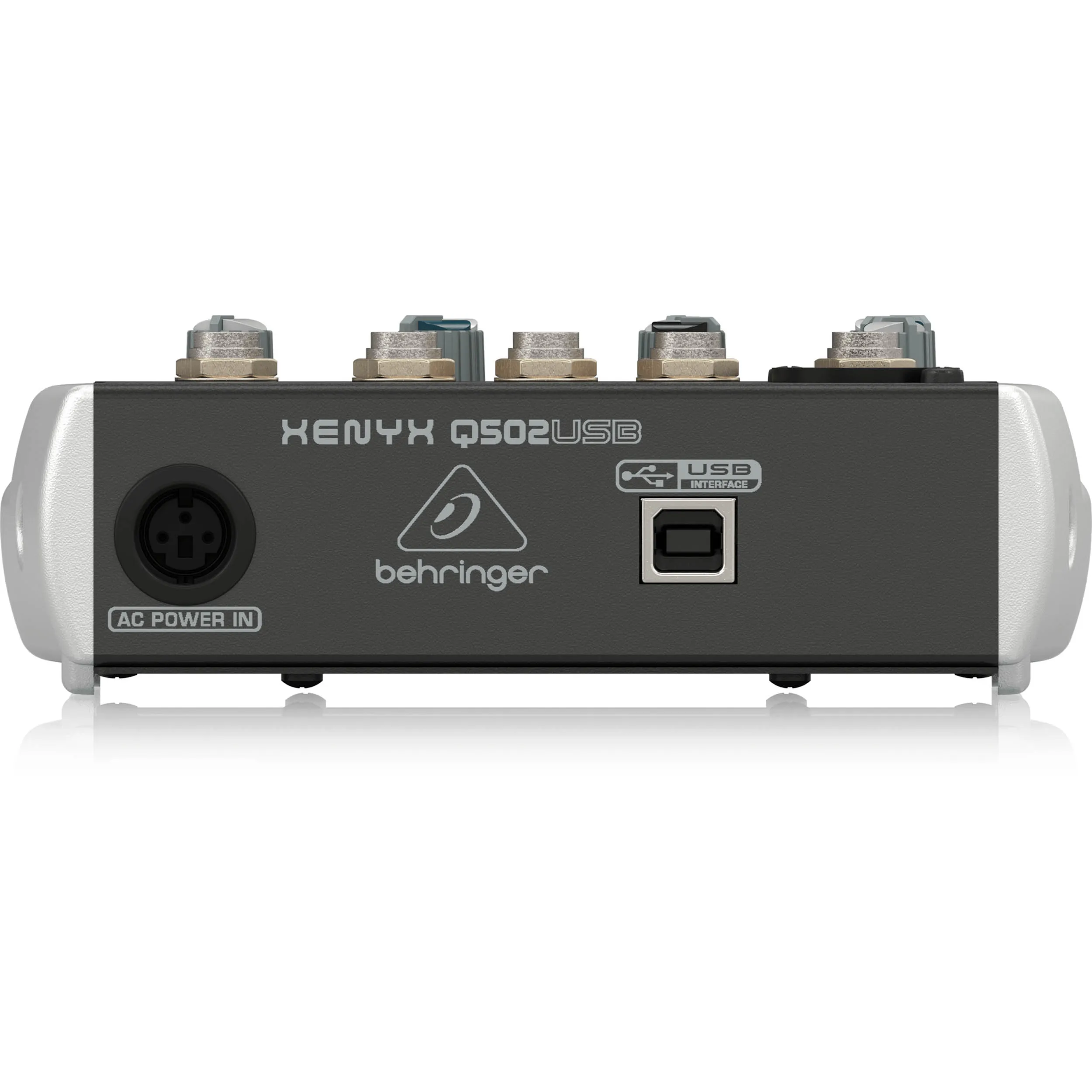 מיקסר קומפקטי 5 כניסות עם ממשק Behringer Xenyx Q502USB USB