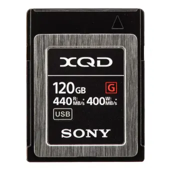 כרטיס זיכרון Sony 120GB G Series XQD