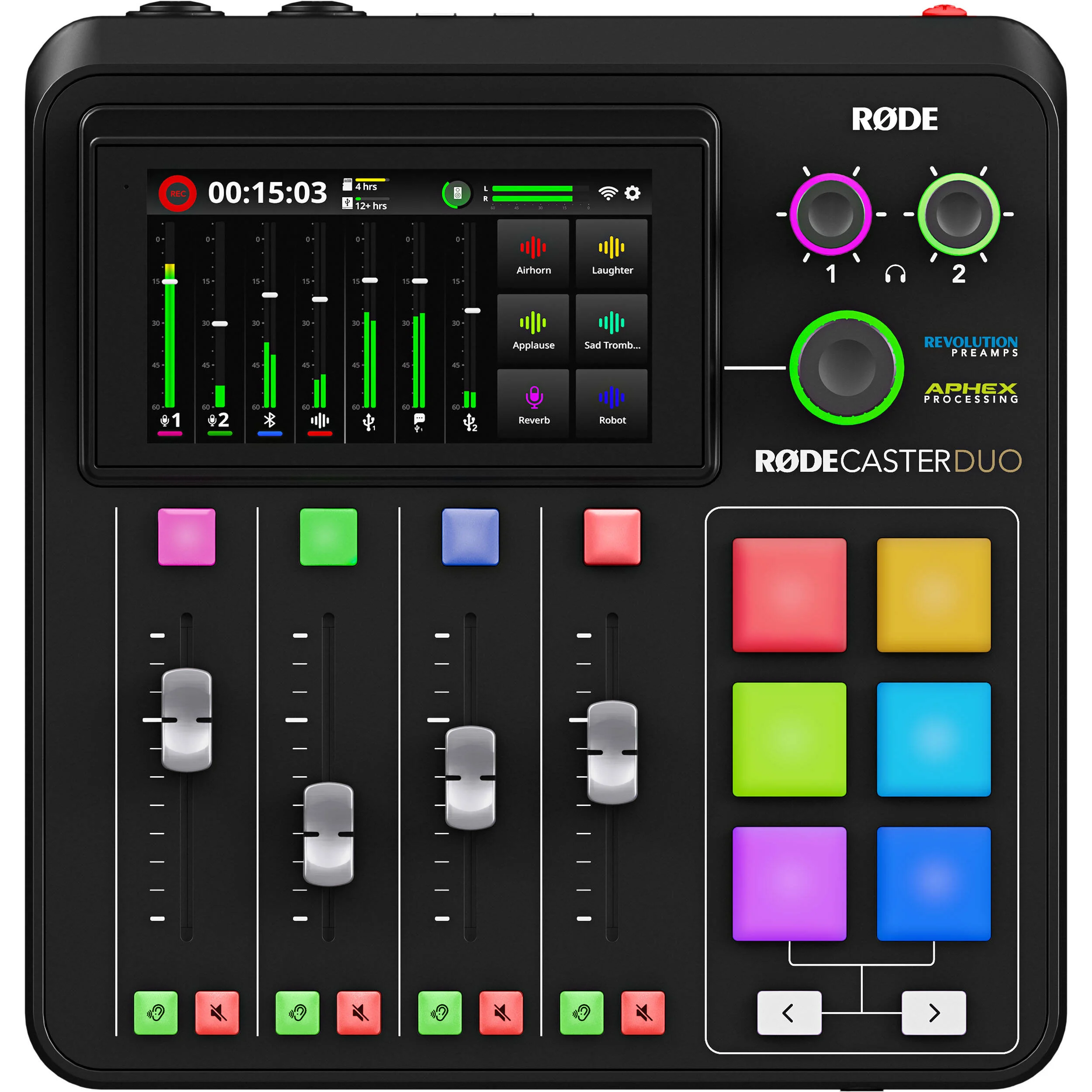 קונסולה לפודקאסט RODE RodeCaster Duo