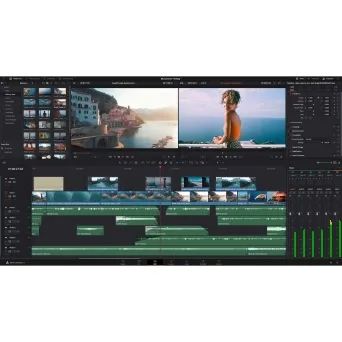 תוכנת עריכת וידאו DaVinci Resolve Studio