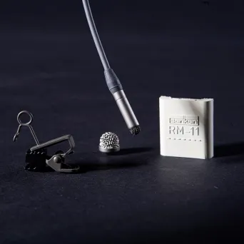 מיקרופון צוואר מקצועי בצבע שחור Sanken COS-11
