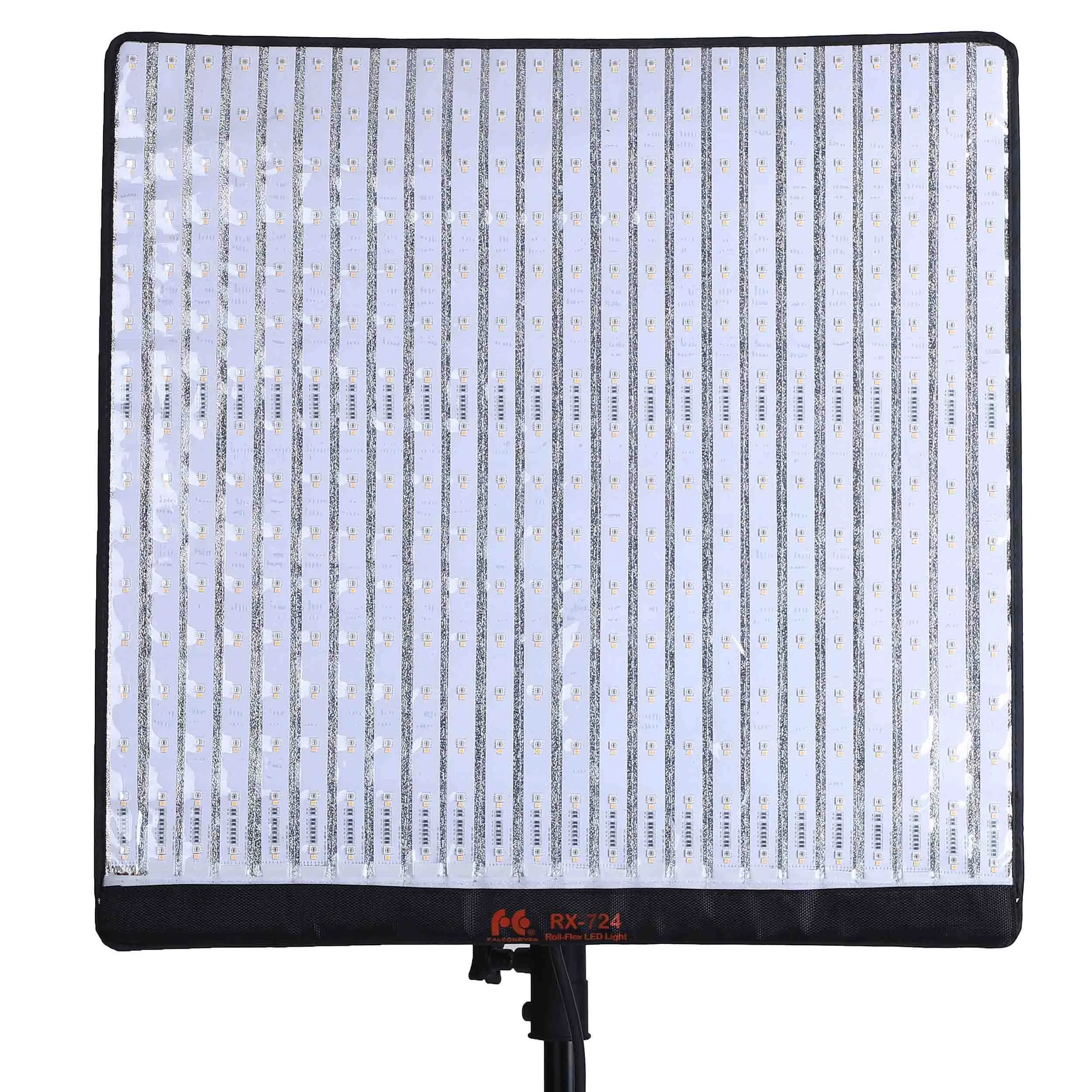 קיט פנס RGBW לד 150W גמיש 60X60 ס"מ Falcon Eyes RX-724-K1