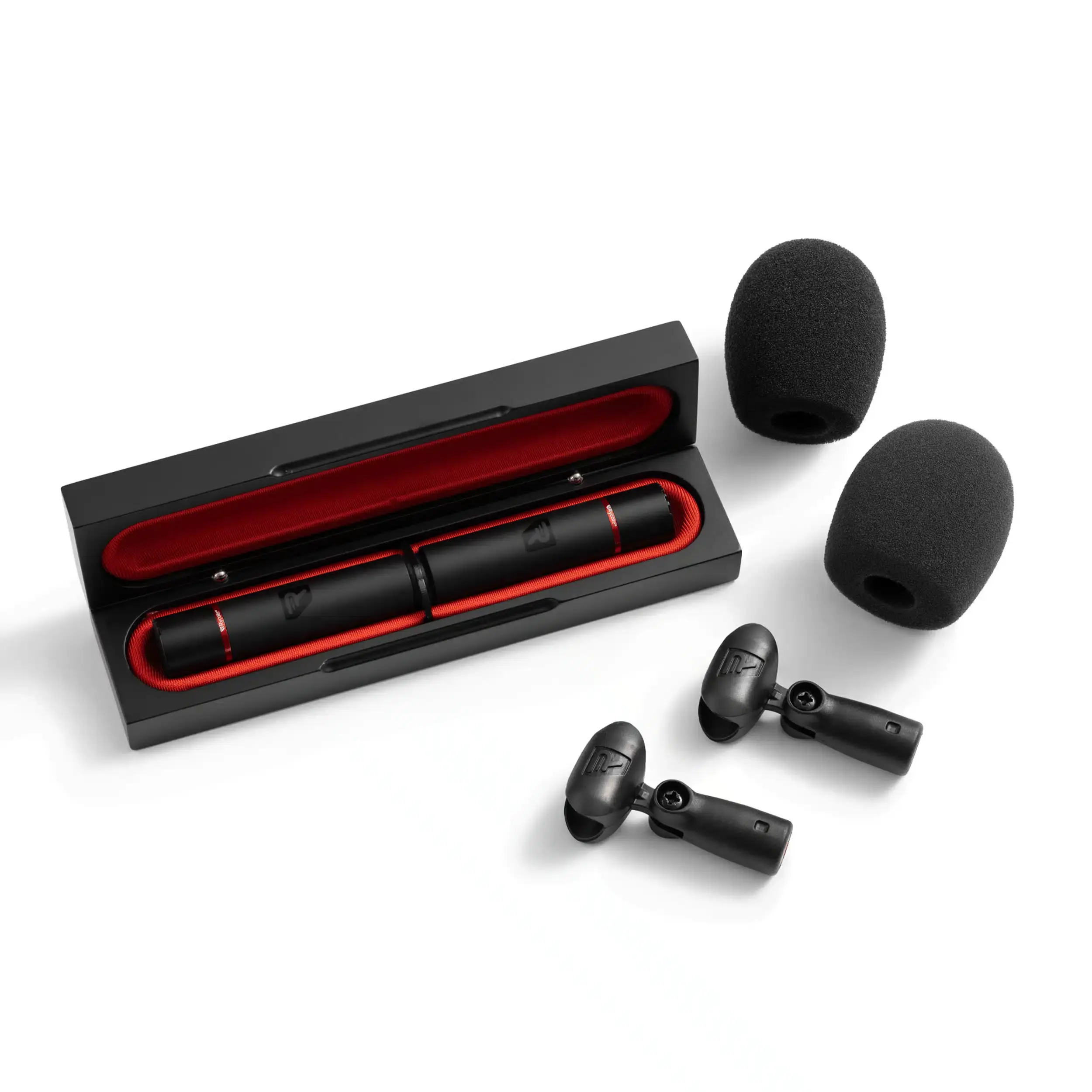 זוג מיקרופונים סטריאו כיווניים Rycote OM-8 SP