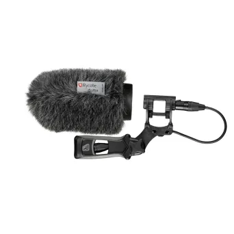 סט ידית ומגן רוח 12 ס"מ Rycote Classic Softie