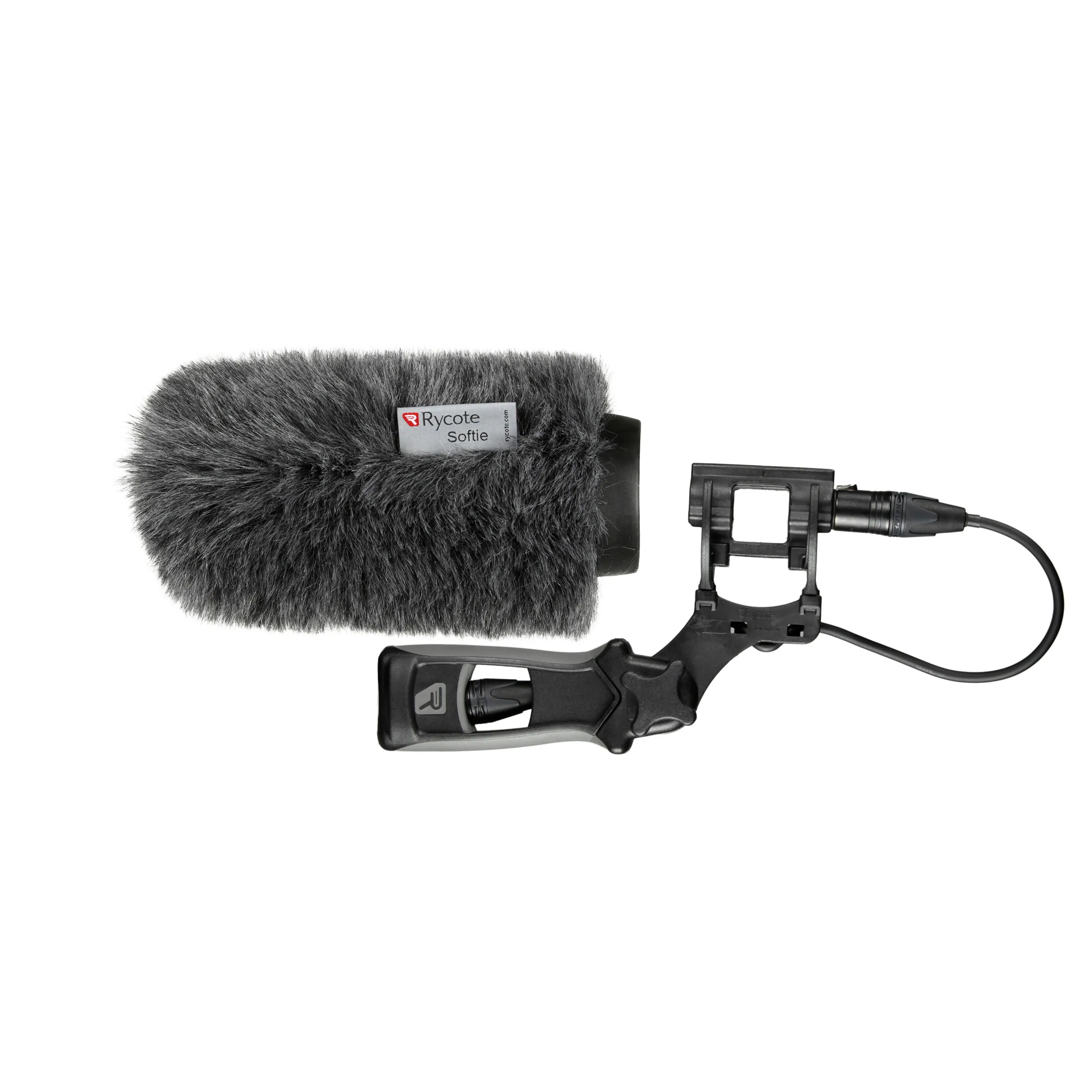 סט ידית ומגן רוח 15 ס"מ Rycote Classic Softie