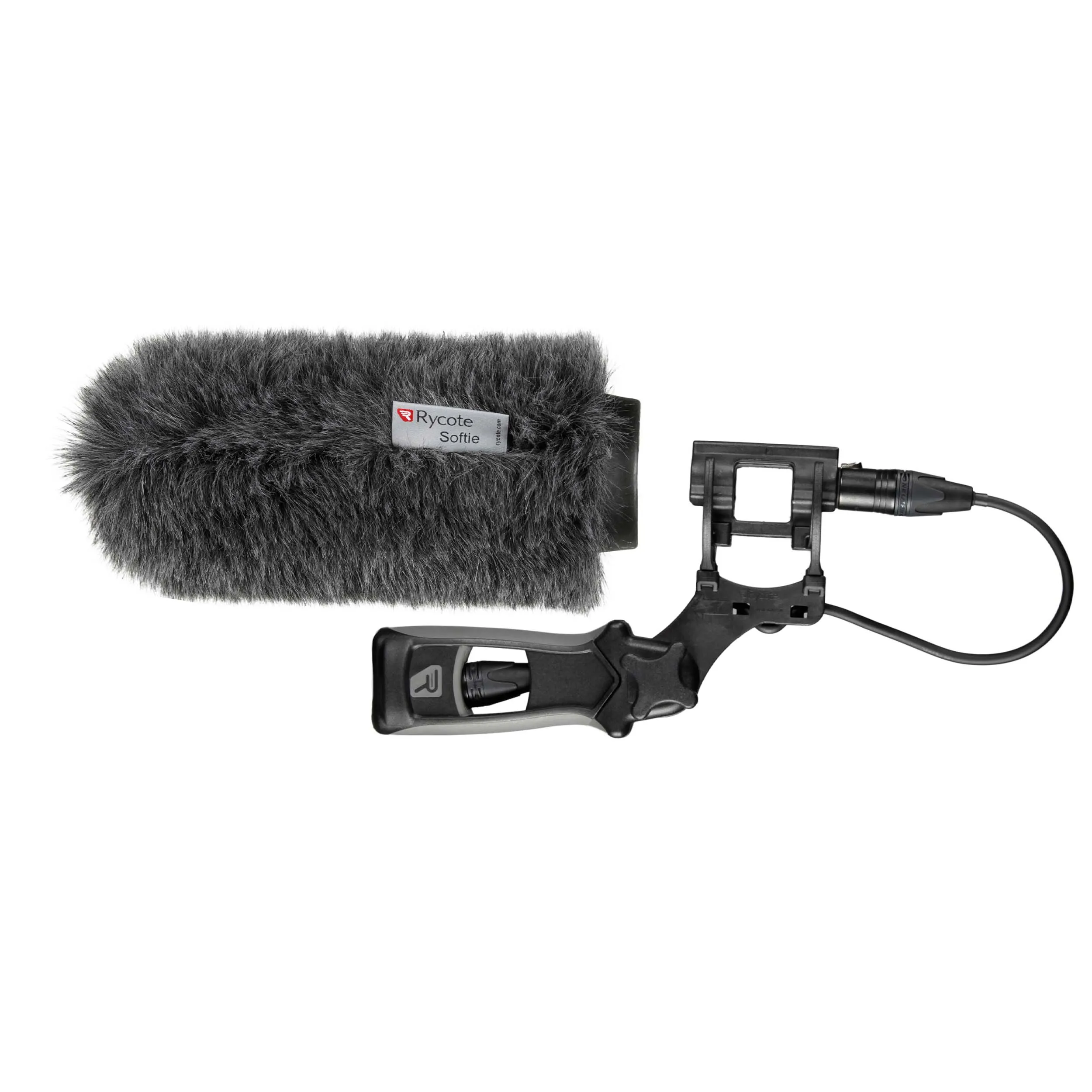 סט ידית ומגן רוח 18 ס"מ Rycote Classic Softie